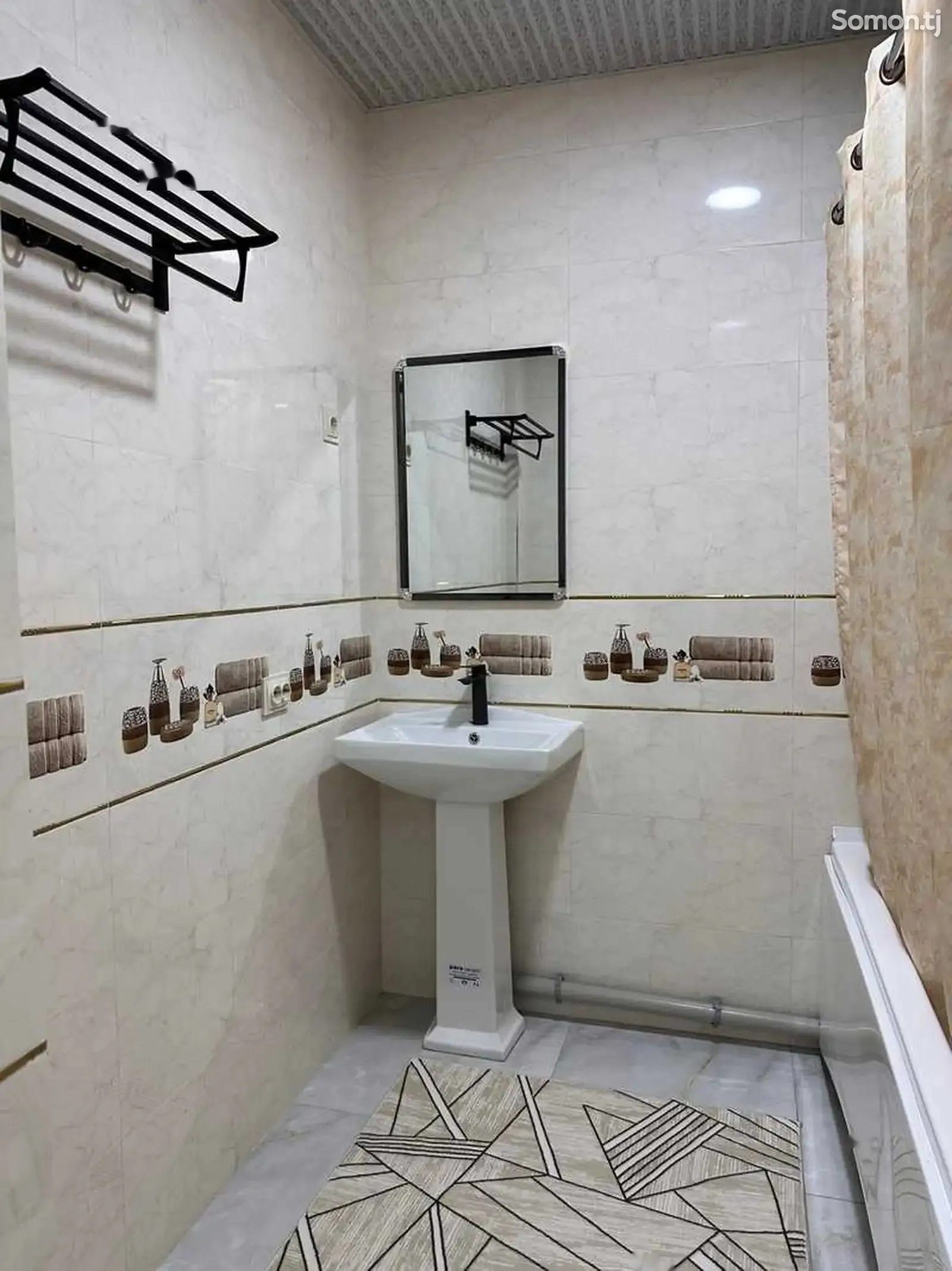 2-комн. квартира, 9 этаж, 80м², И.Сомони, бозори Мехргон — фото 10