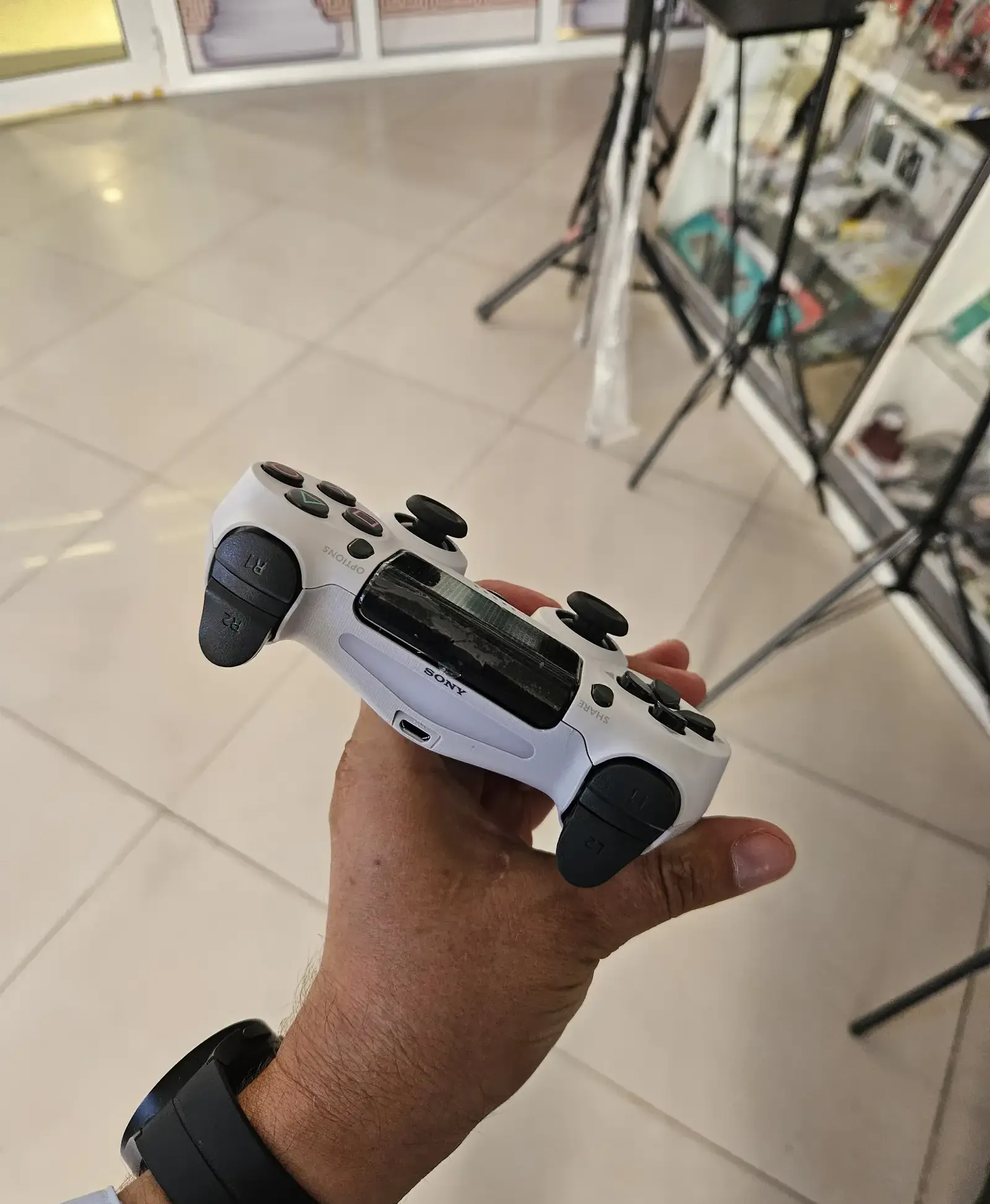 Джостик sony ps4 white