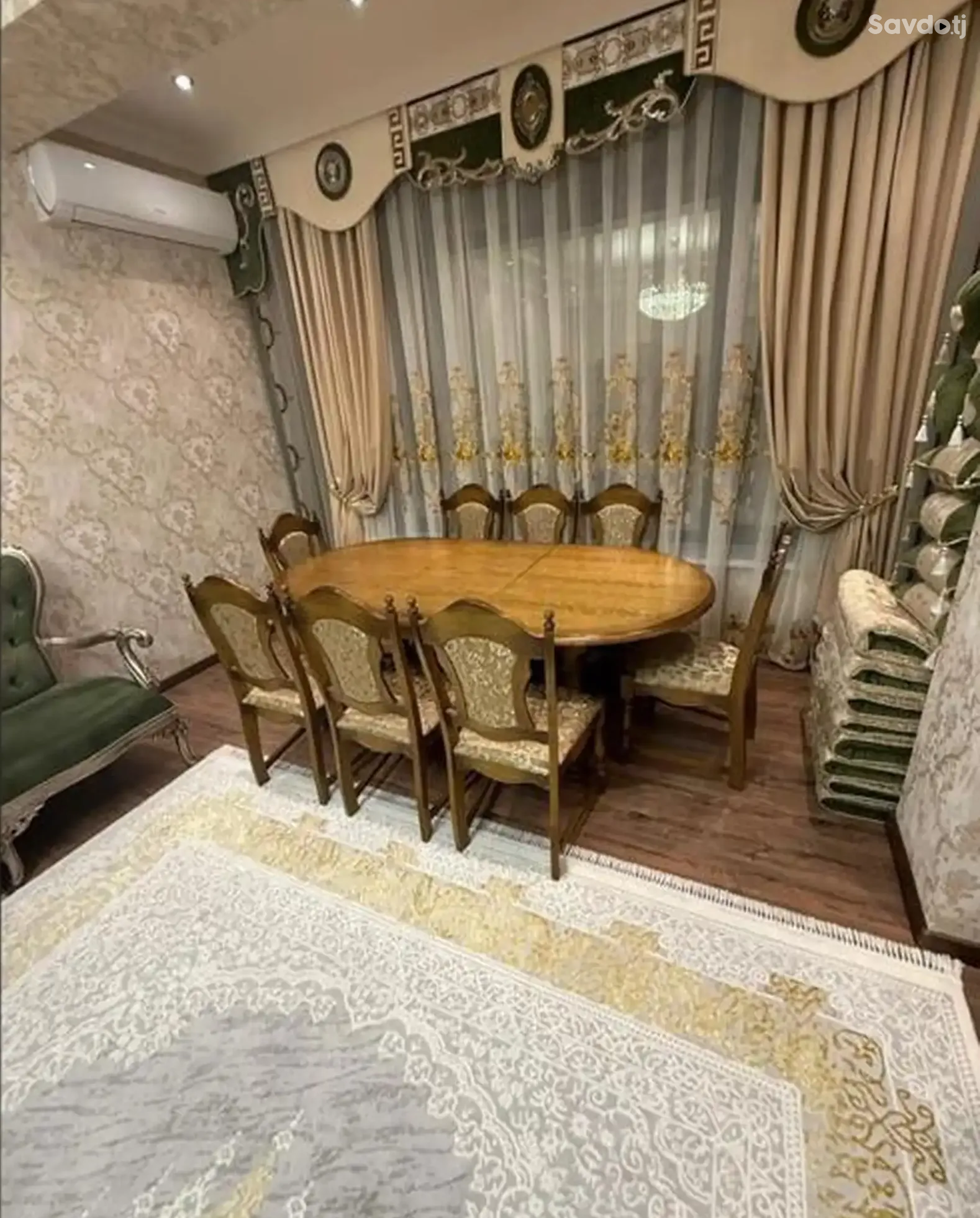4-комн. квартира, 5 этаж, 161м², Сомони — фото 3