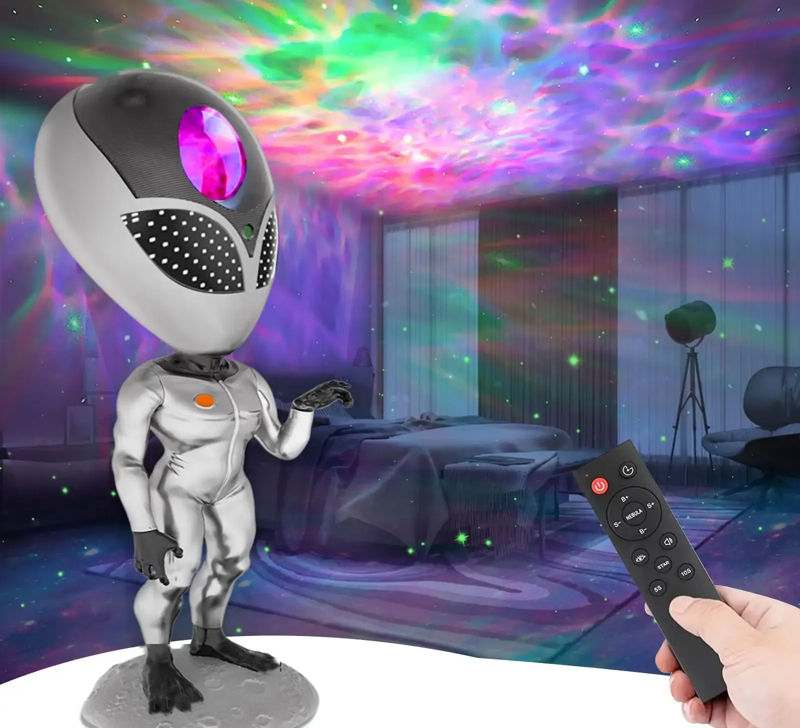 Лазерный Ночник-Проектор Aliensun Star Projector