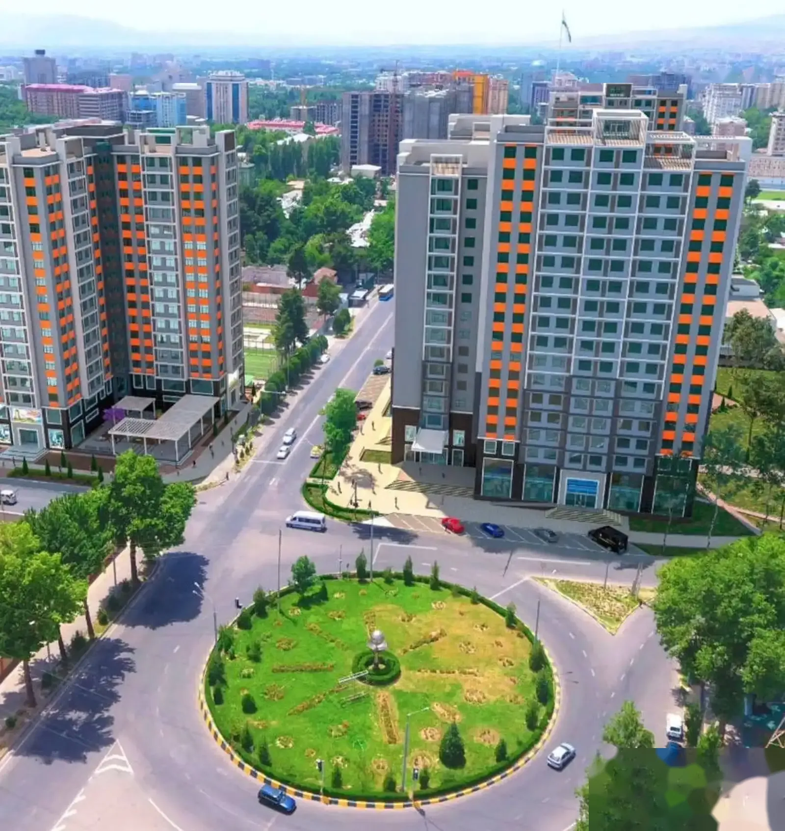 3-комн. квартира, 8 этаж, 101 м², И. Сомони — фото 2