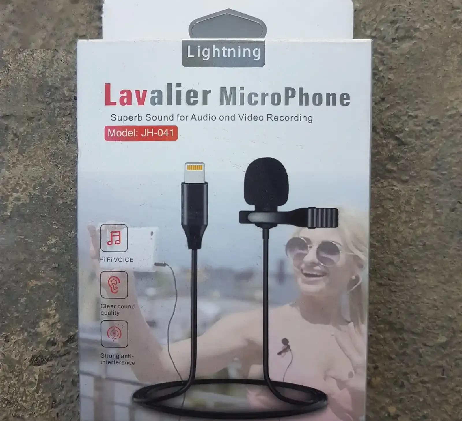 Петличный проводной микрофон ihp для Apple iPhone