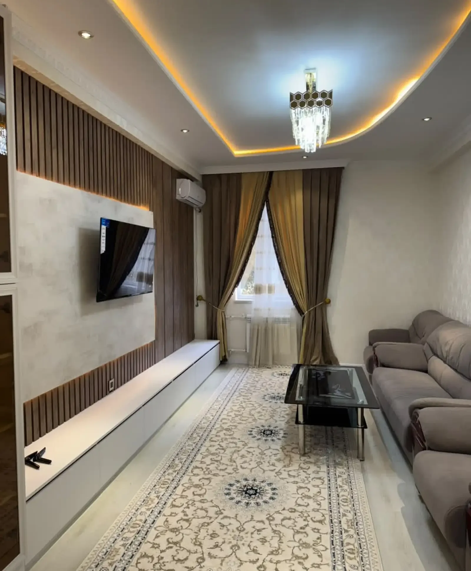 2-комн. квартира, 4 этаж, 100м², И.Сомони, Алфемо, доми Профит — фото 10