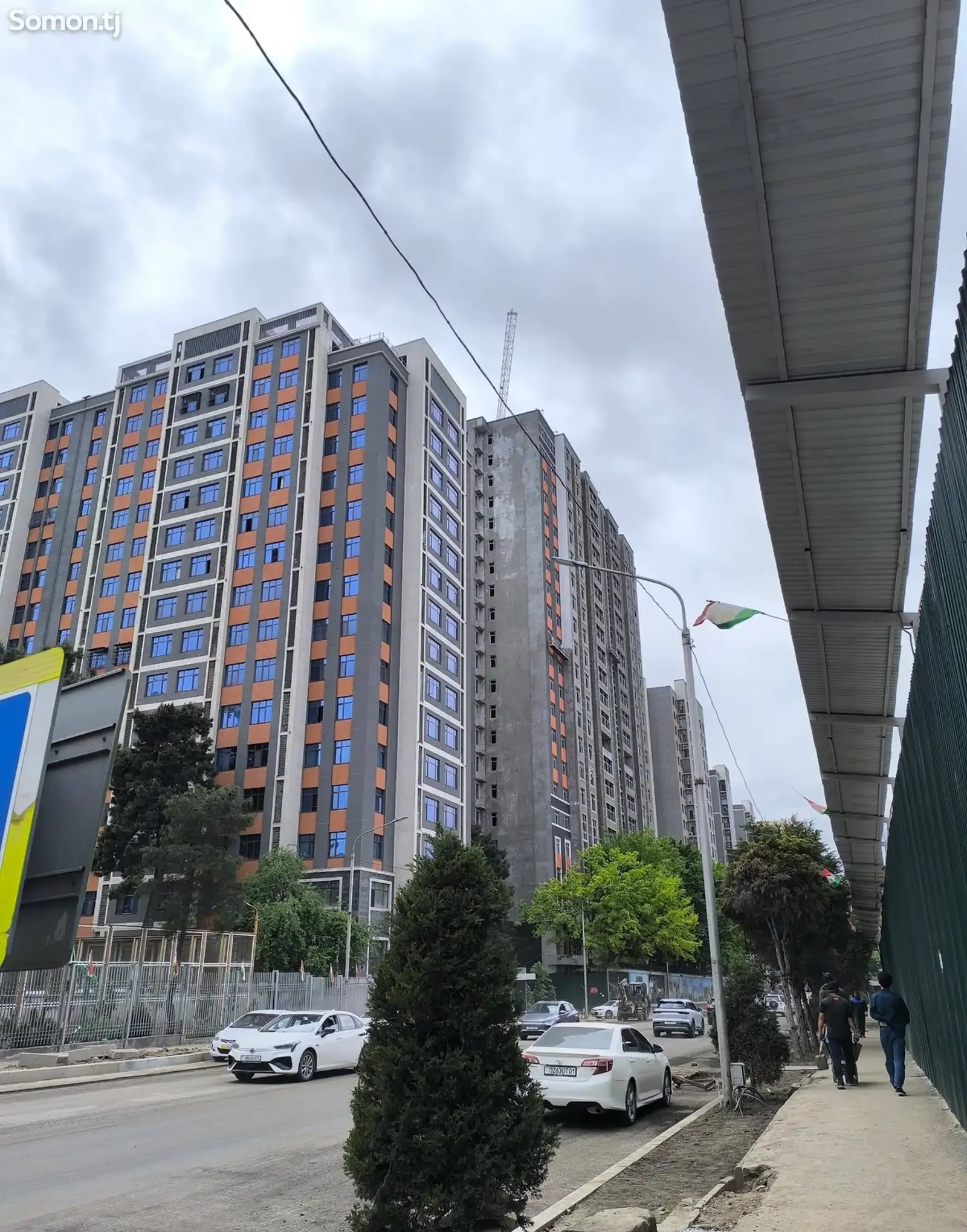 3-комн. квартира, 15 этаж, 166 м², Исмоили Сомони, Спартак бади Ёвар