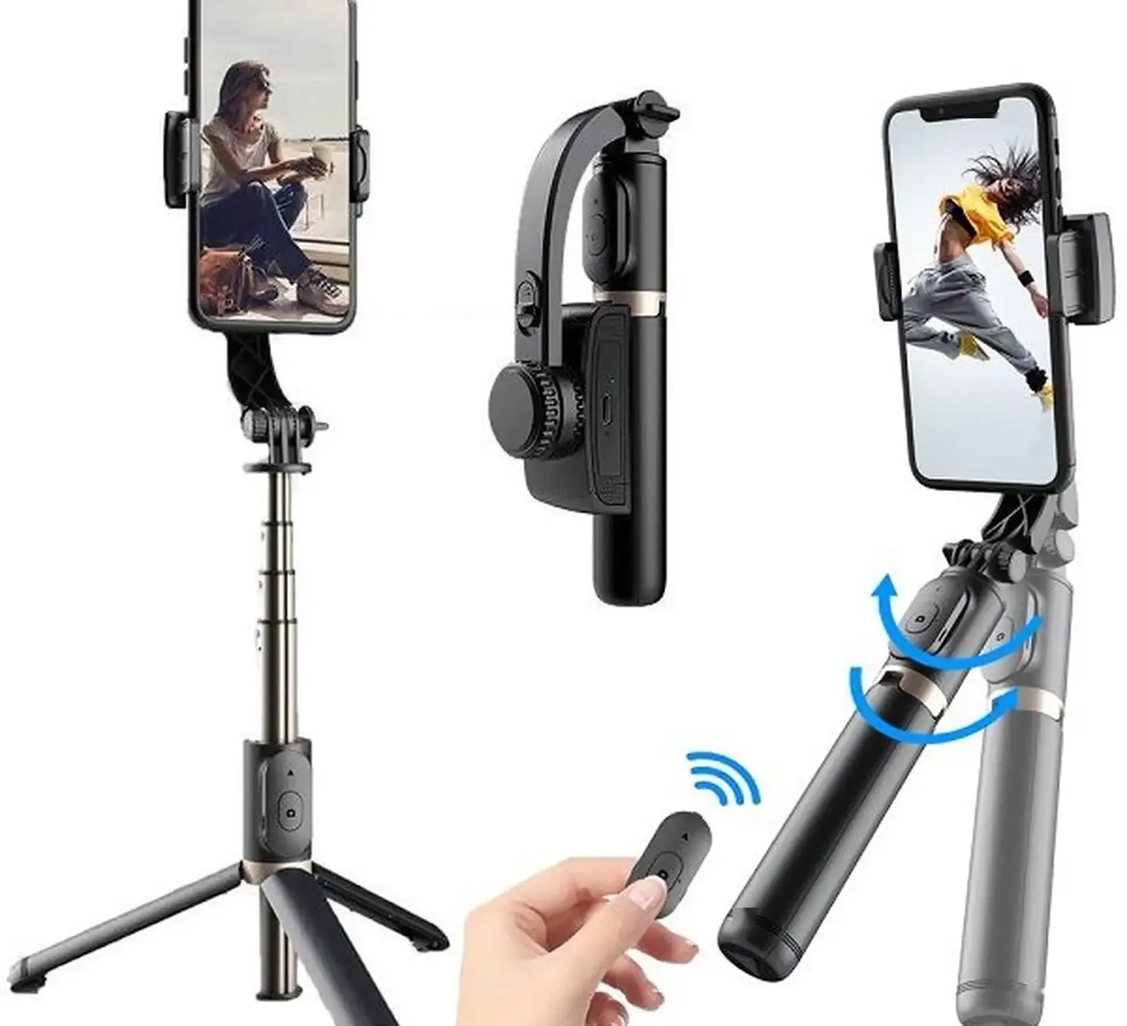 Монопод стабилизатор трипод Gimbal Stabilizer Q08