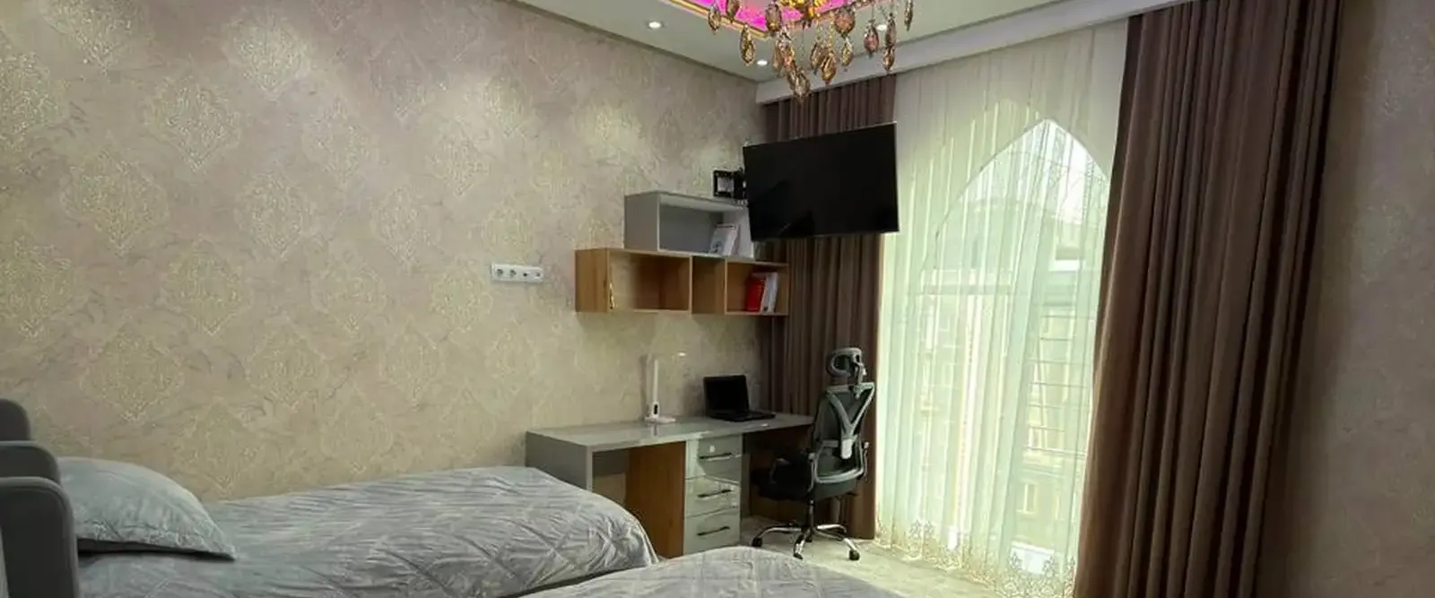 3-комн. квартира, 14 этаж, 104 м², Сомони — фото 4