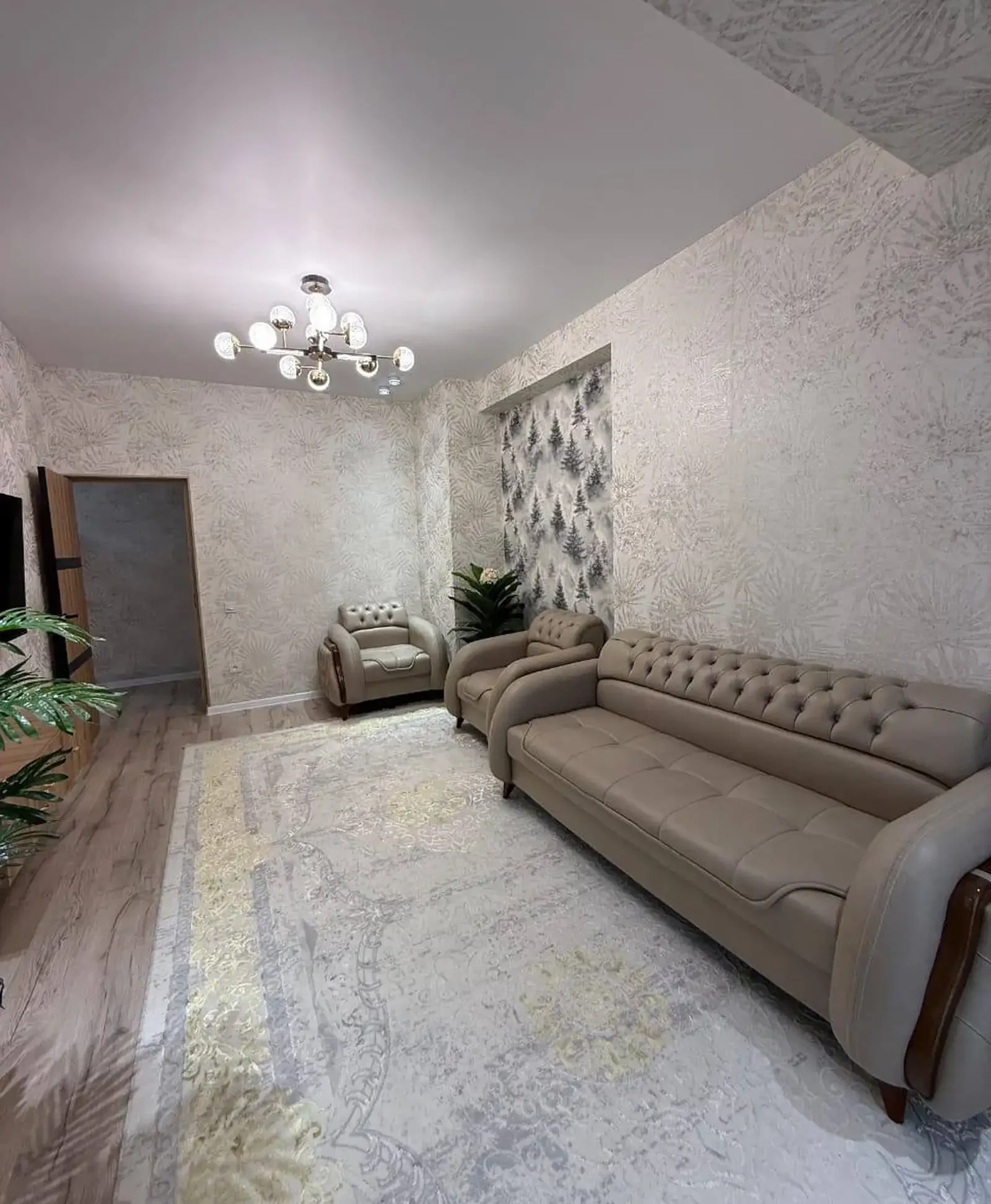 2-комн. квартира, 13 этаж, 61 м², Исмоили Сомони — фото 8