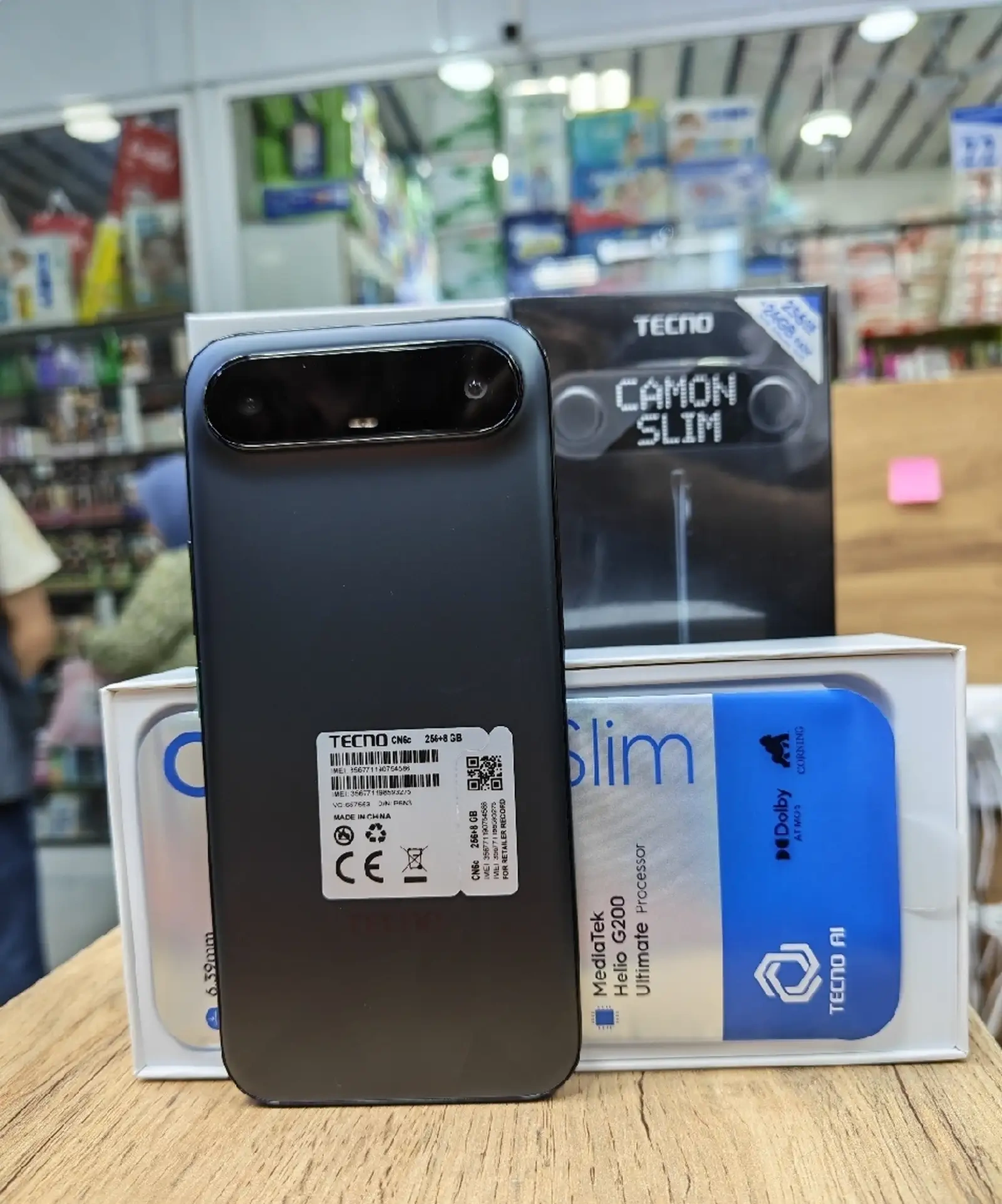 Tecno Camon Slim 16/256Gb black