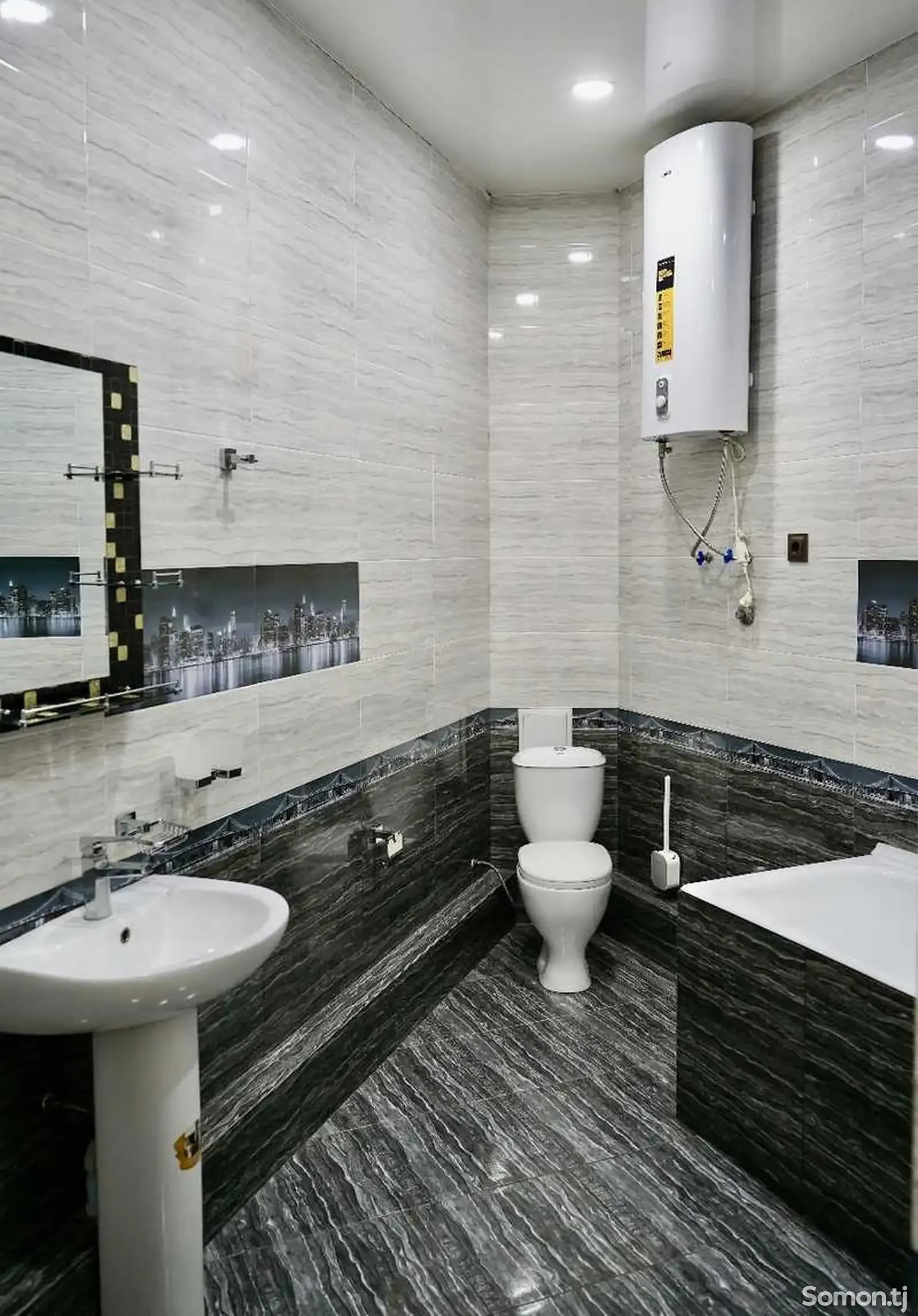 3-комн. квартира, 15 этаж, 104 м², Сомони