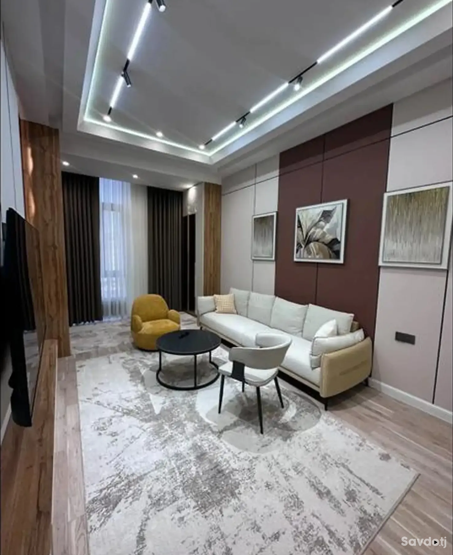 2-комн. квартира, 9 этаж, 77м², Шохмансур — фото 6