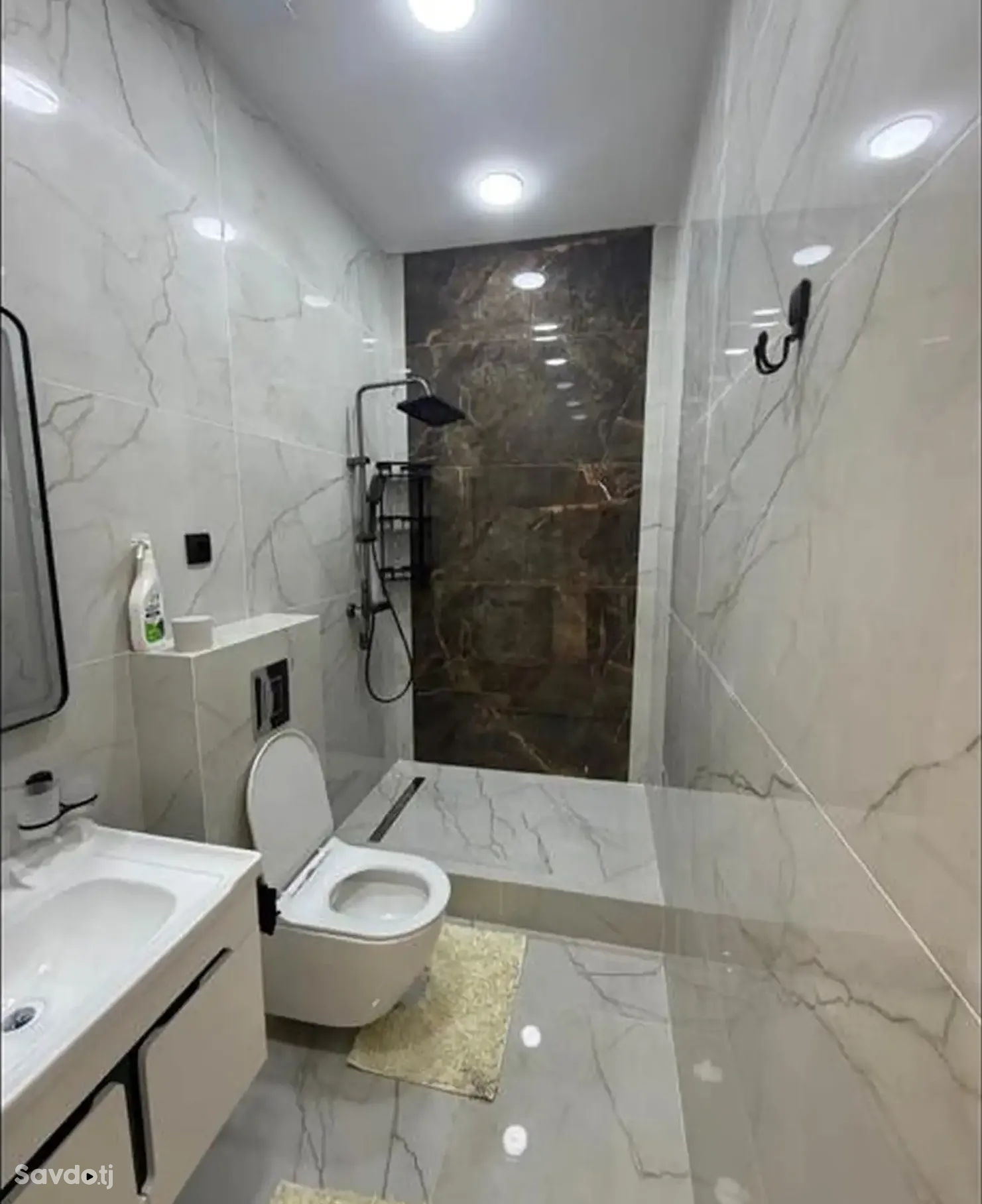 2-комн. квартира, 14 этаж, 53м², Сомони — фото 4