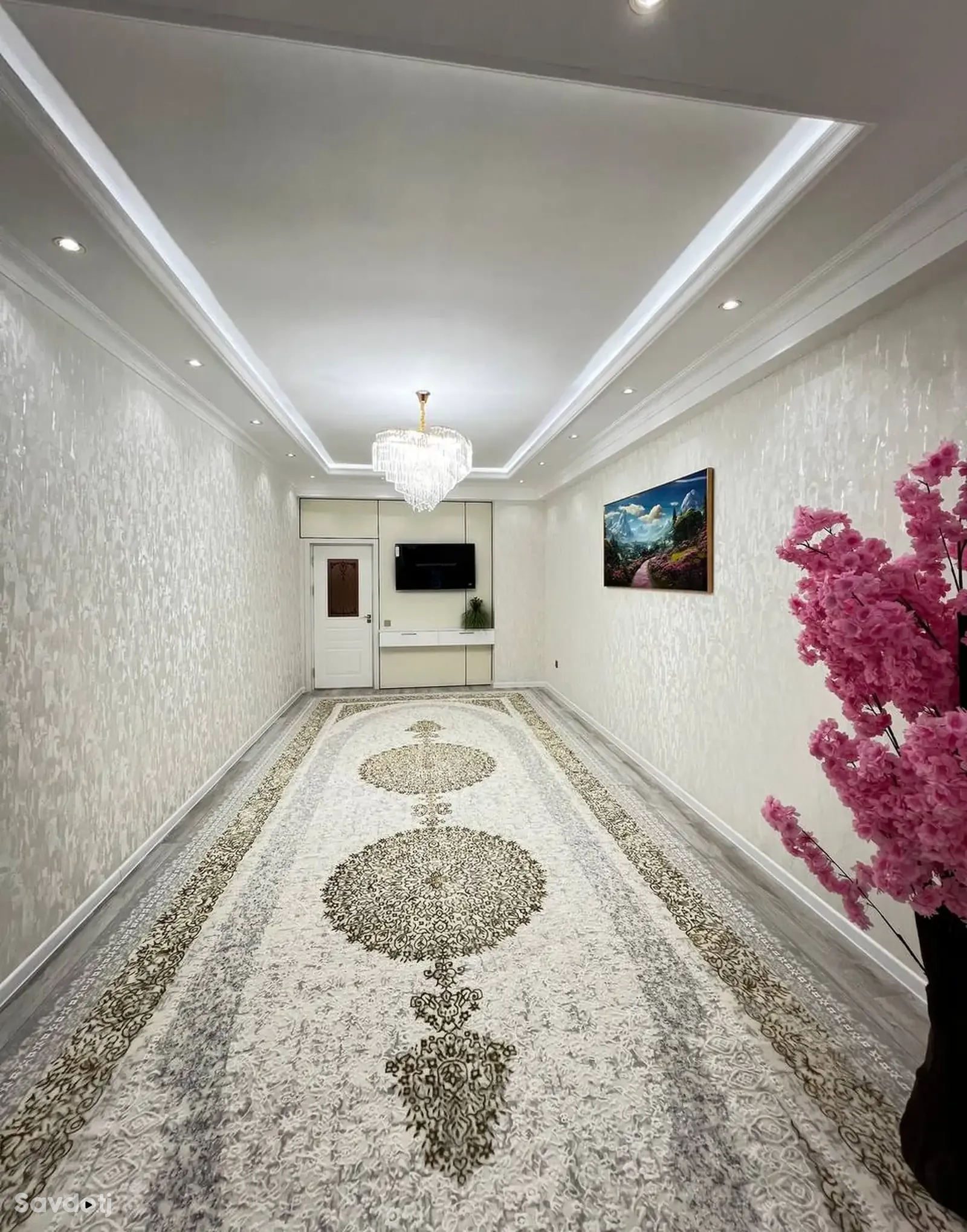 3-комн. квартира, 12 этаж, 76 м², Сино Зарафшон рядом поликлиника 14 — фото 4