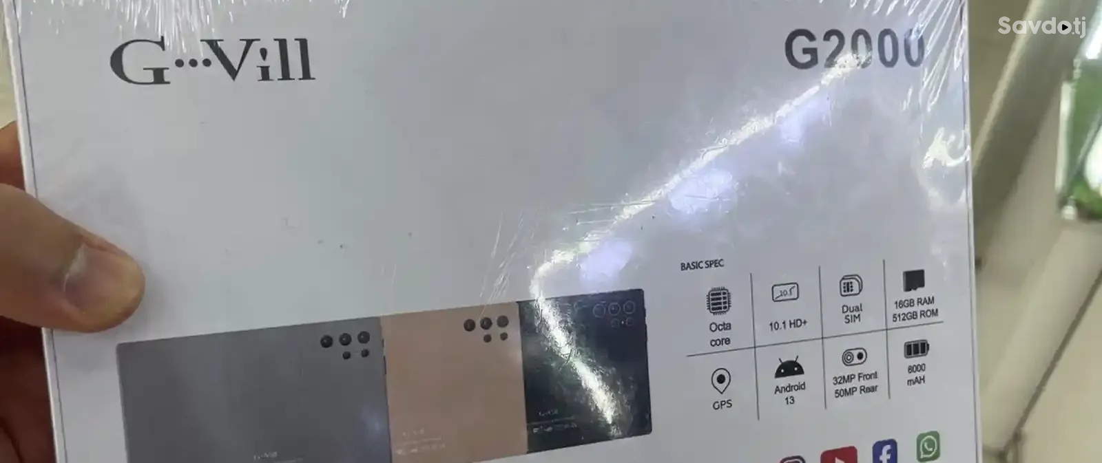 Планшет с клавиатурой King G2000 16gb/512gb