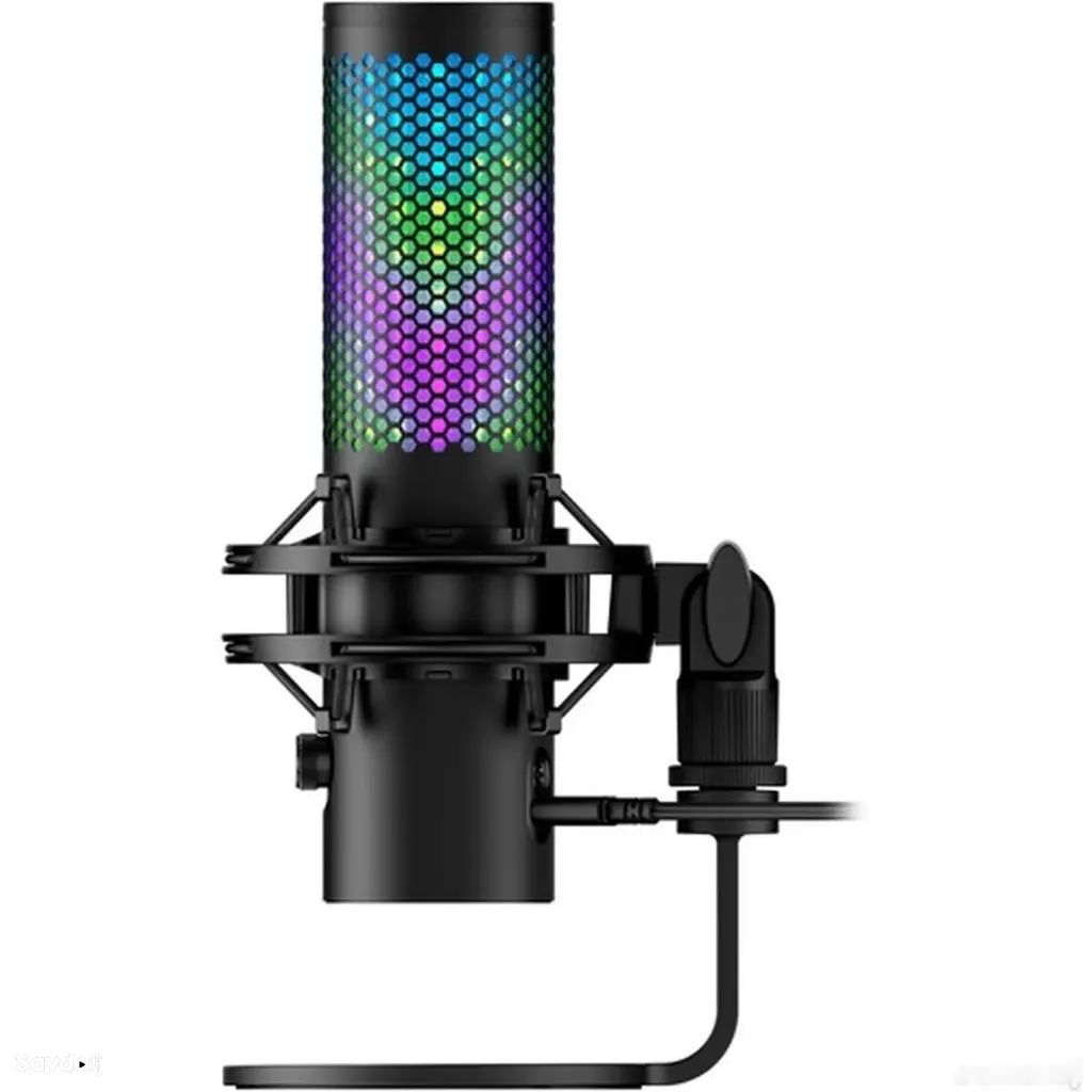 Игровой USB-микрофон HyperX QuadCast 2 S RGB 32-bit/192kHz Black