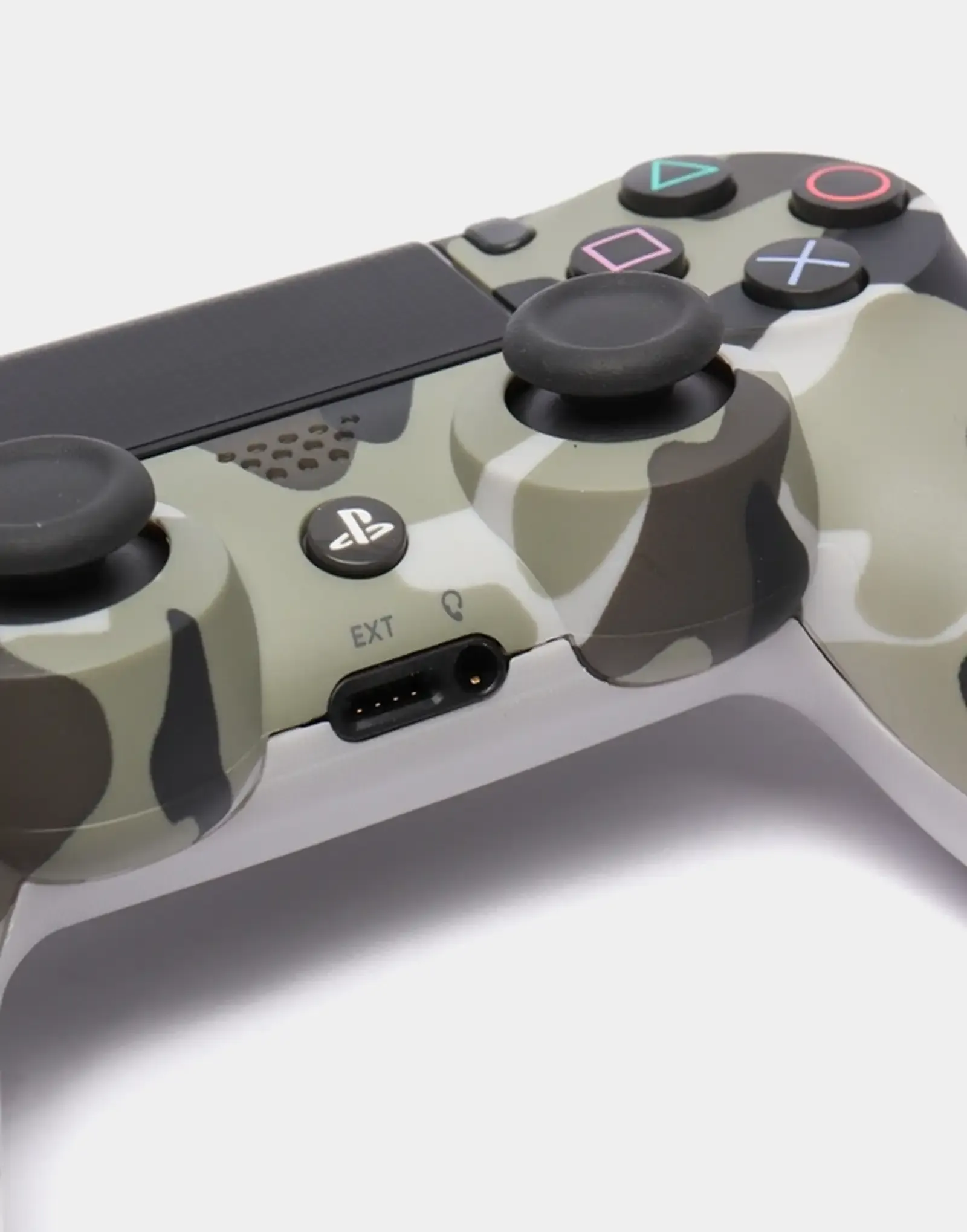 Геймпад джойстик Sony DualShock 4 для PS4 хаки и серый