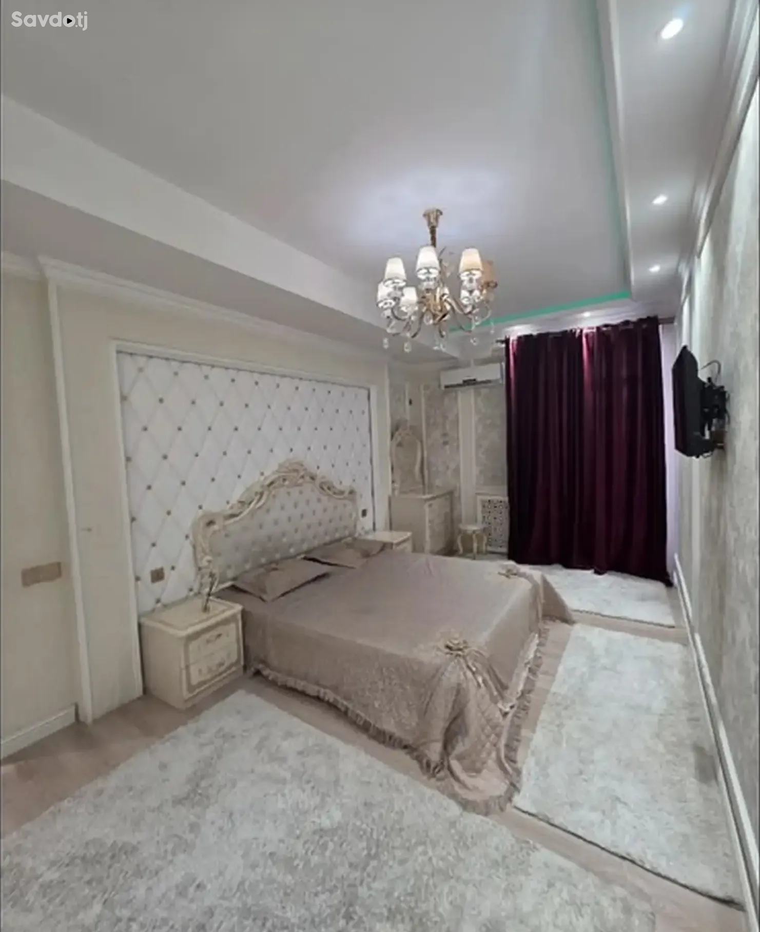 2-комн. квартира, 11 этаж, 108м², Сомони — фото 4