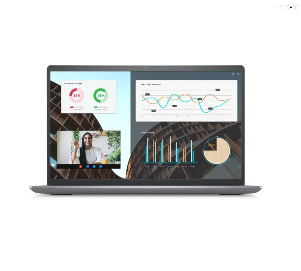 Ноутбук, Dell Vostro 15-3530 AN486L, i7-1355U, 16GB, 512GB, Iris Xe FHD, DOS