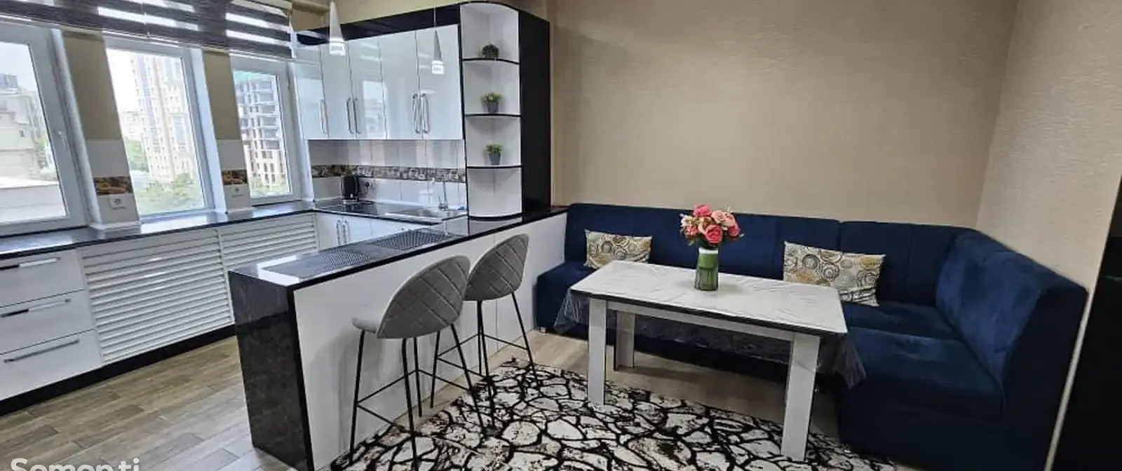 2-комн. квартира, 9 этаж, 74 м², Шохмансур, Садбарг — фото 2
