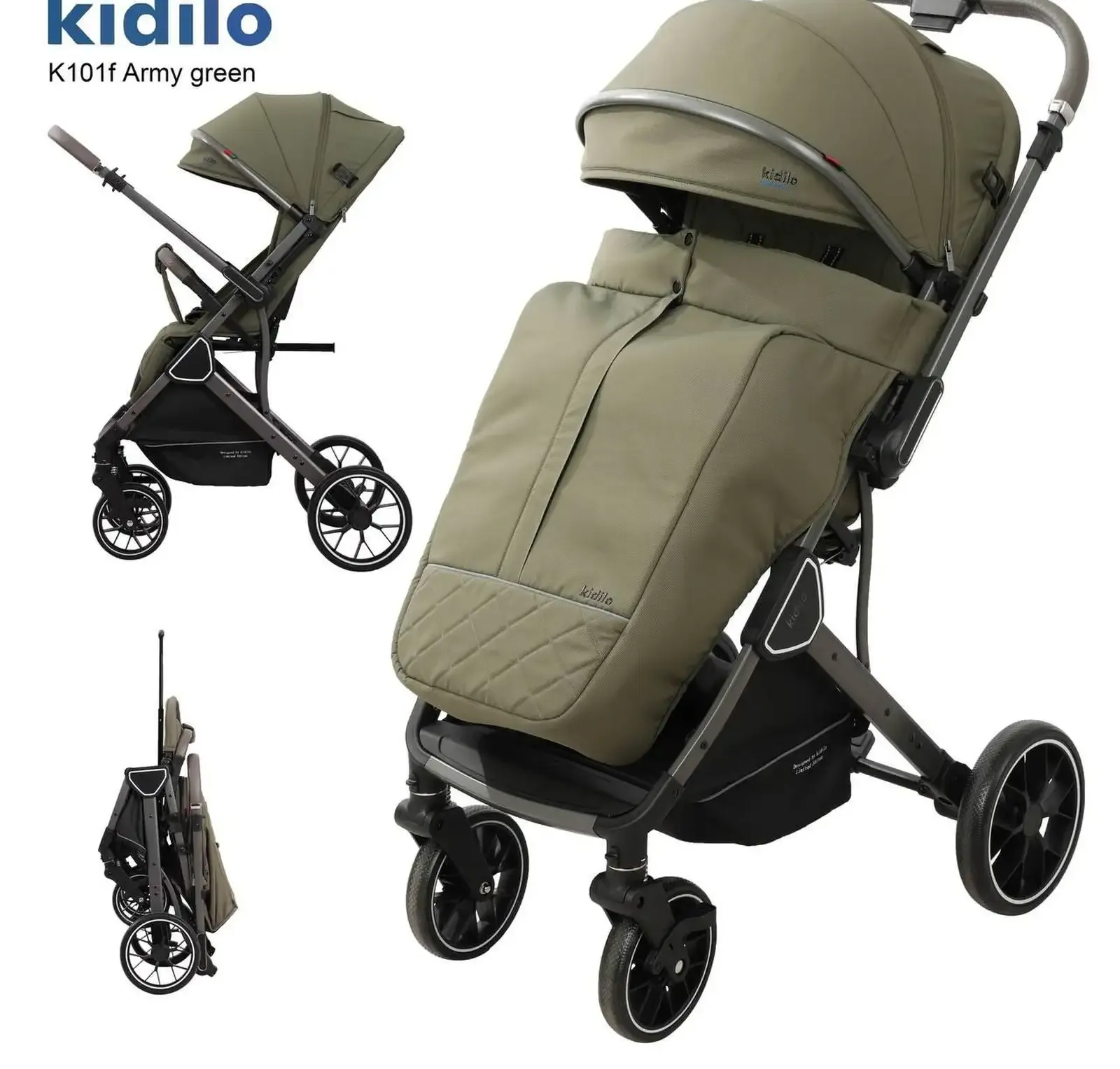 Коляска Kidilo K101f