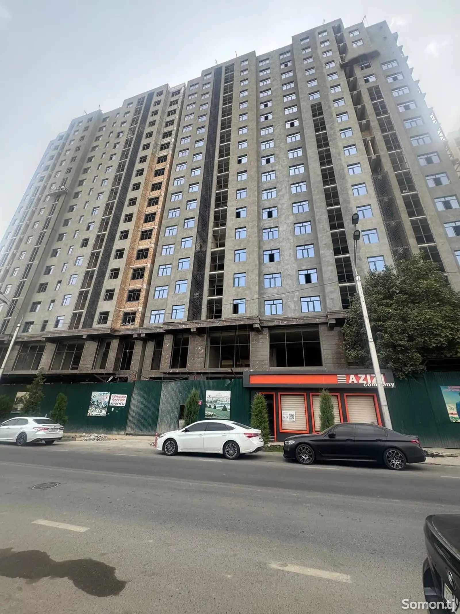 2-комн. квартира, 17 этаж, 65 м², Сомони — фото 2