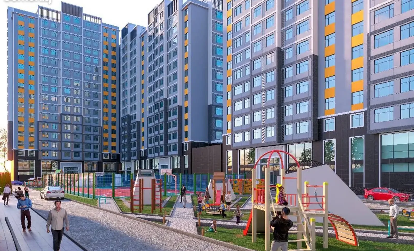 3-комн. квартира, 8 этаж, 101 м², Исмоили Сомони Спартак — фото 4