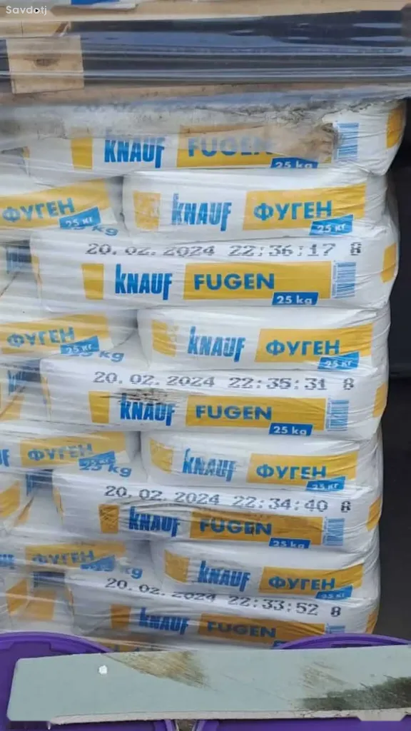 Шпаклевка Fugen knauf
