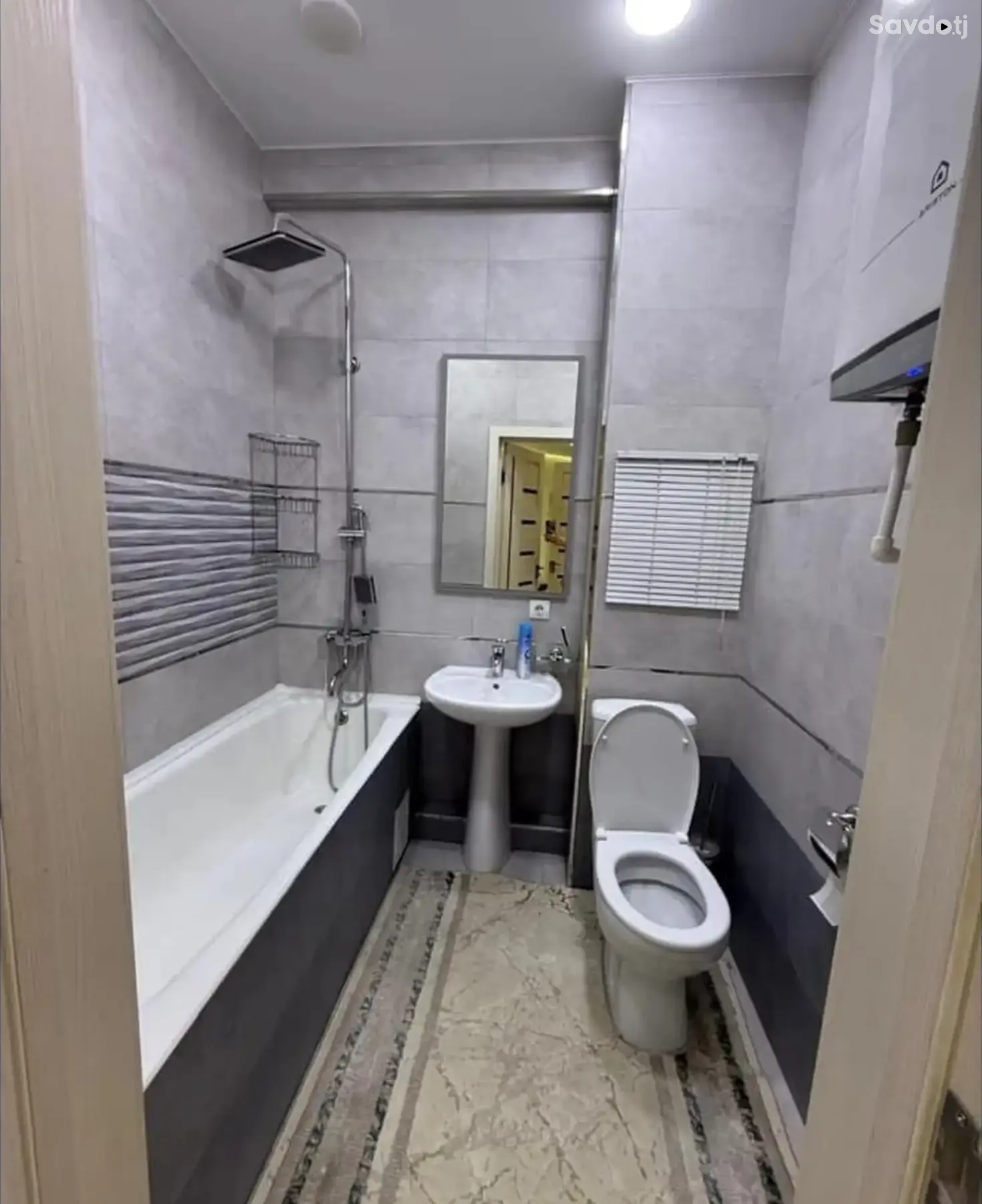 2-комн. квартира, 8 этаж, 84м², Сомони — фото 5