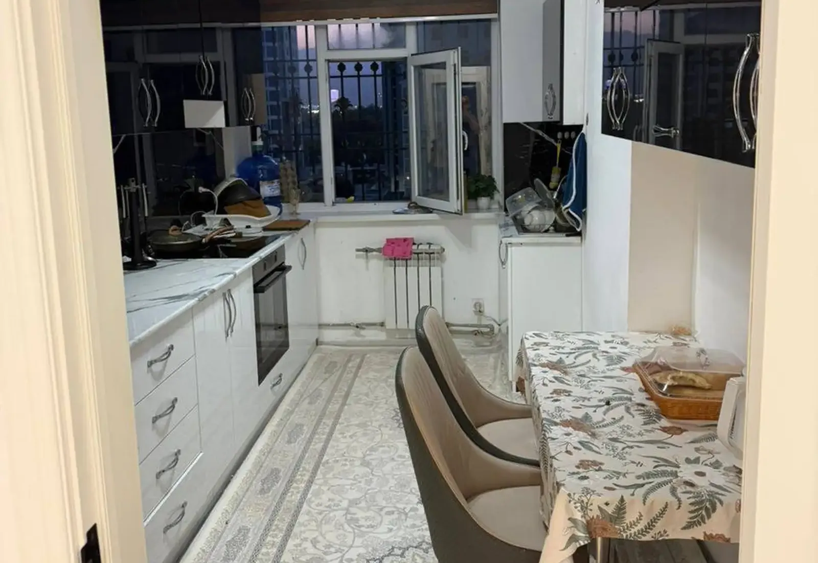 3-комн. квартира, 9 этаж, 100 м², Исмоили Сомони, Альфемо, Посольство Японии — фото 12