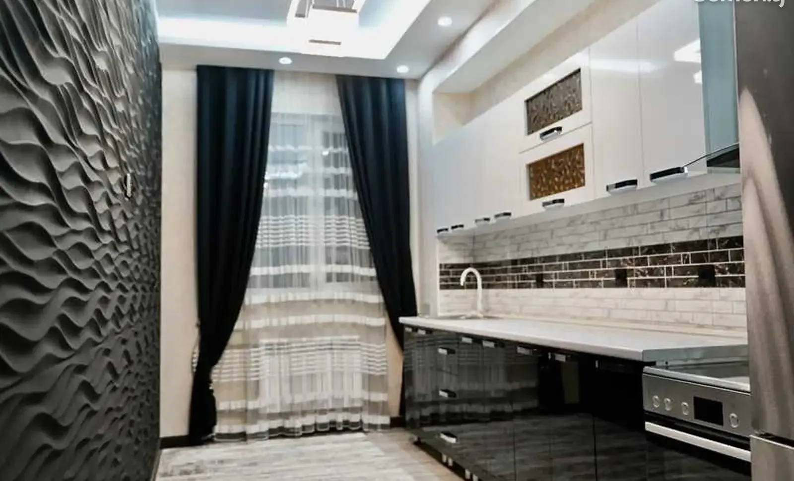 3-комн. квартира, 15 этаж, 104 м², Сомони