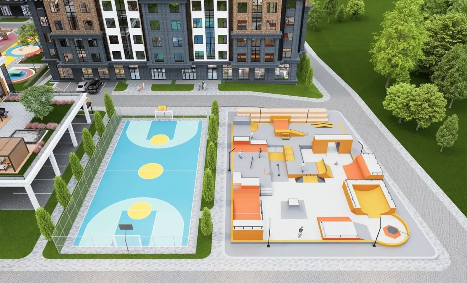 3-комн. квартира, 16 этаж, 121 м², Сино