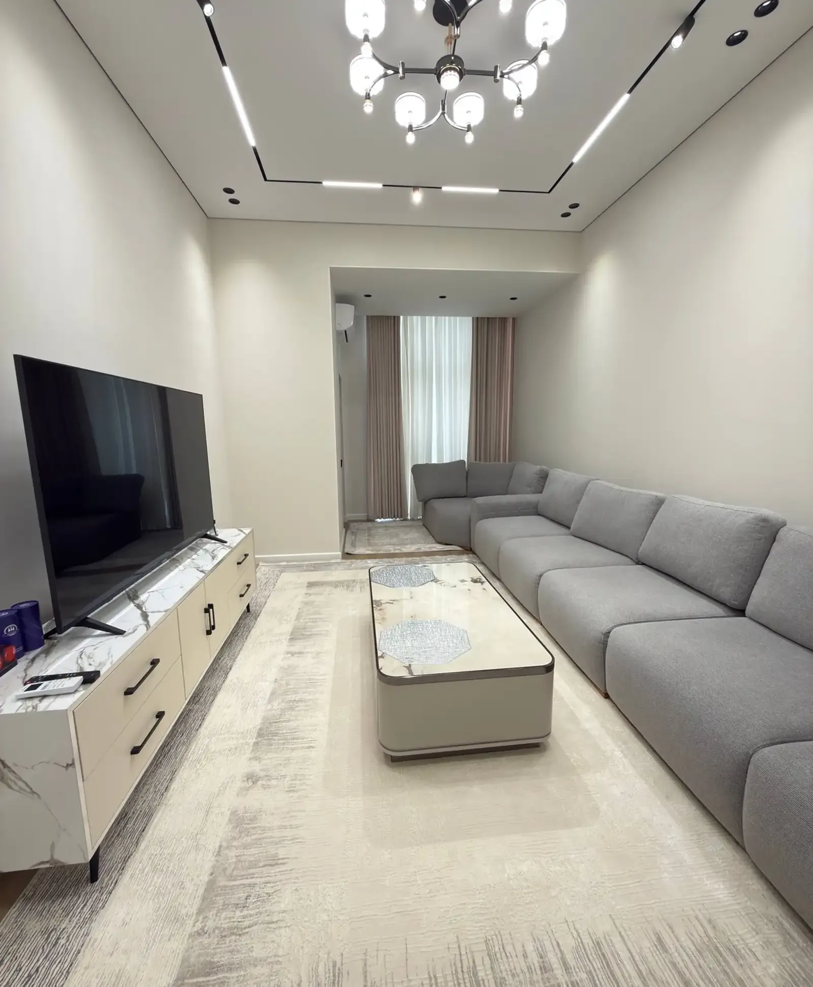 3-комн. квартира, 14 этаж, 103 м², Сомони, Гранд Отель