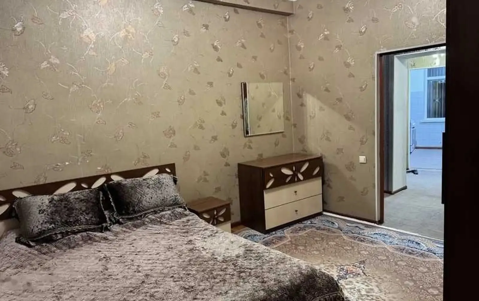 2-комн. квартира, 2 этаж, 60м², И Сомони — фото 2