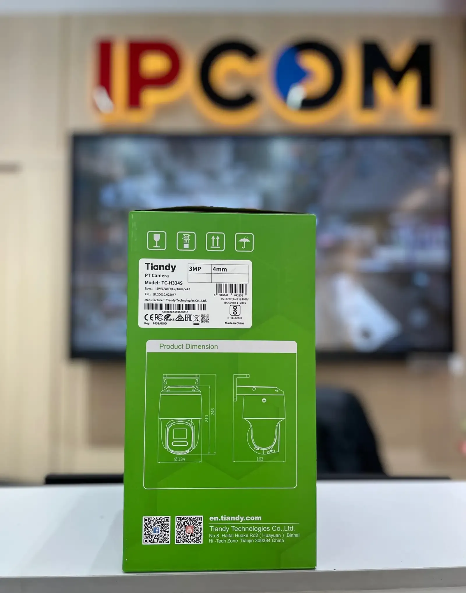 IP-видеокамера Tiandy TC H334S I5W C WIFI 4mm