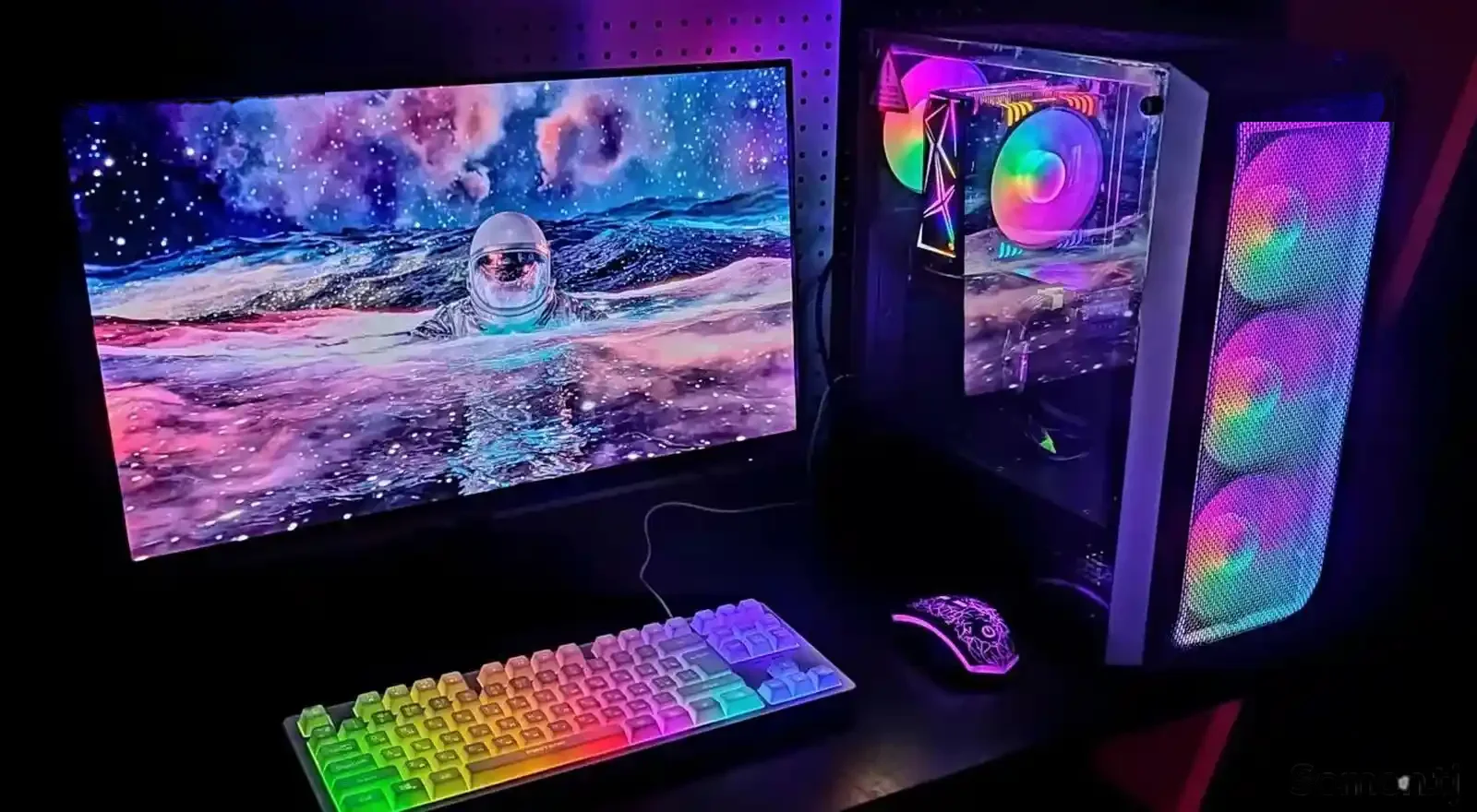 Игровой компьютер core i7 4770/RX 580 8GB/NVME 256GB/RAM 16GB/HDD 1TB DDR