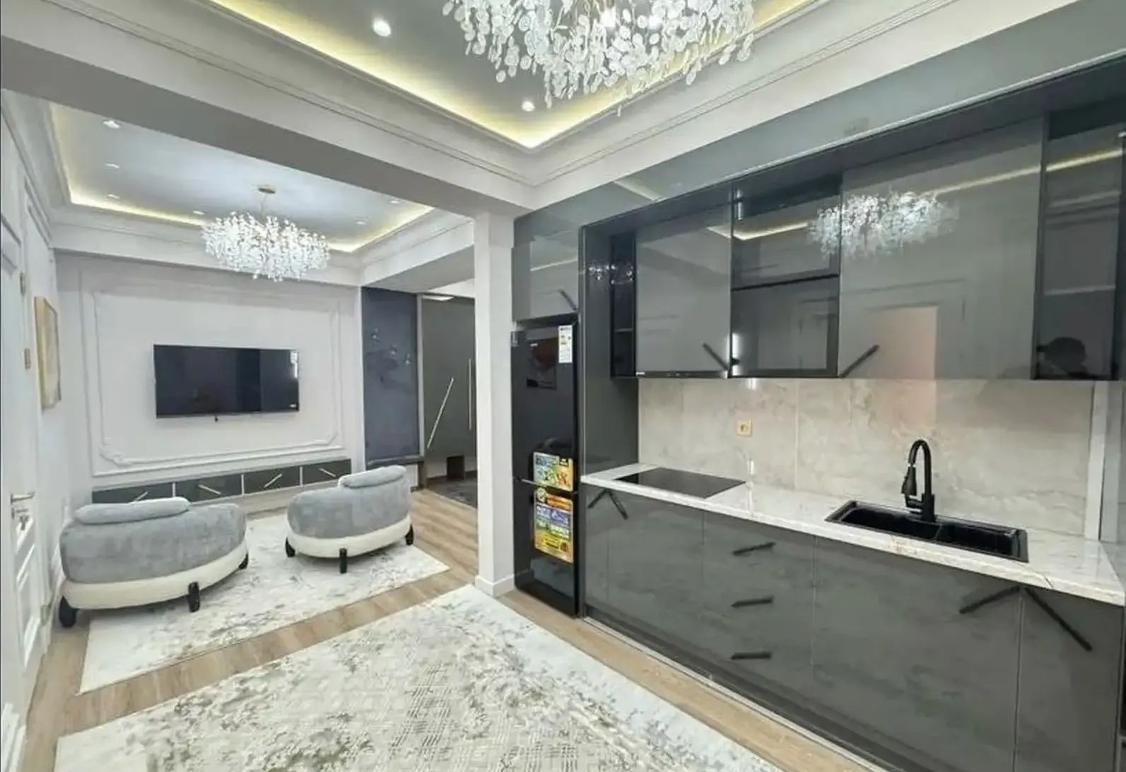 2-комн. квартира, 3 этаж, 70 м², Сомони Славянски — фото 7