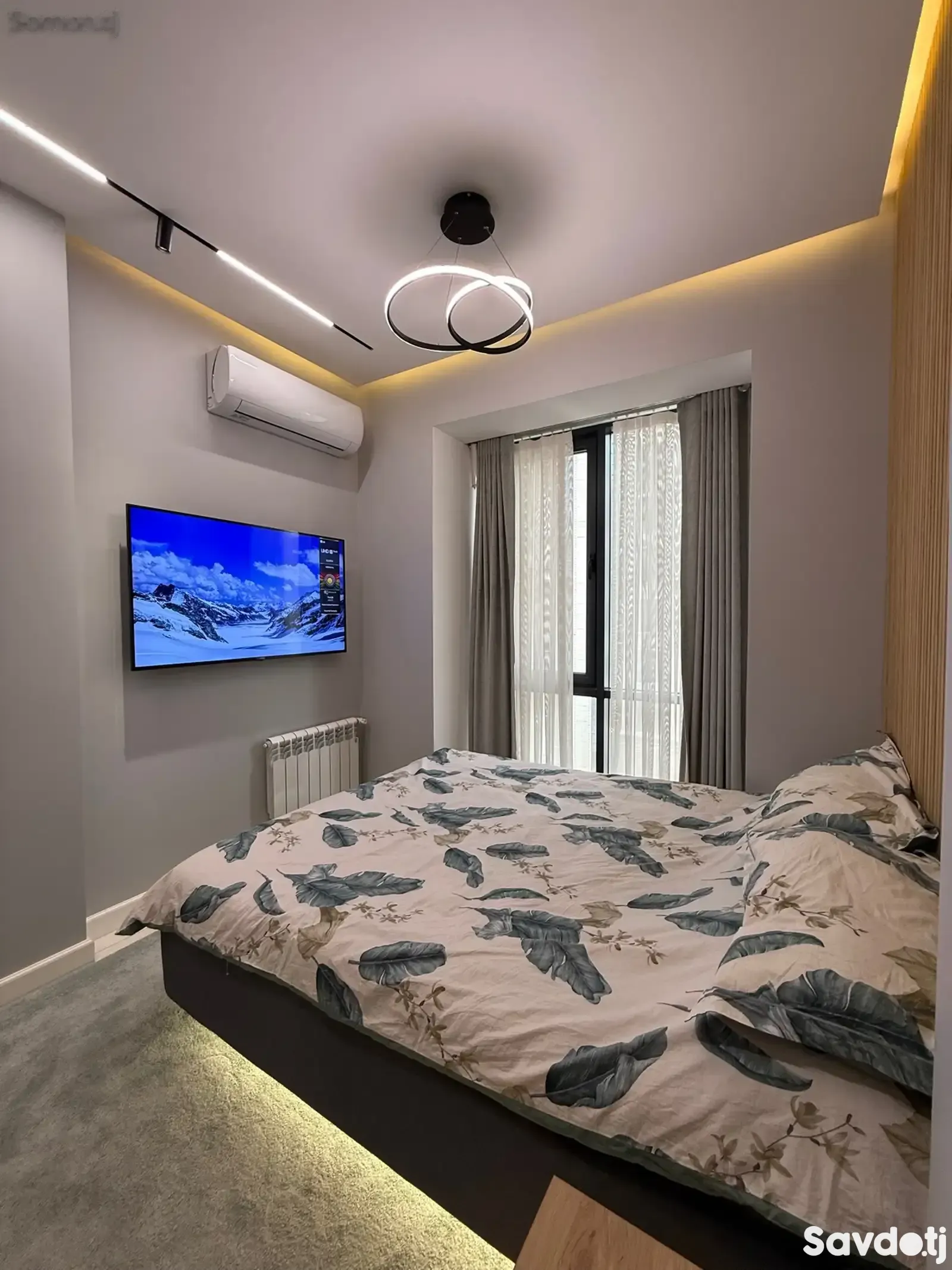 2-комн. квартира, 12 этаж, 46 м², Шохмансур