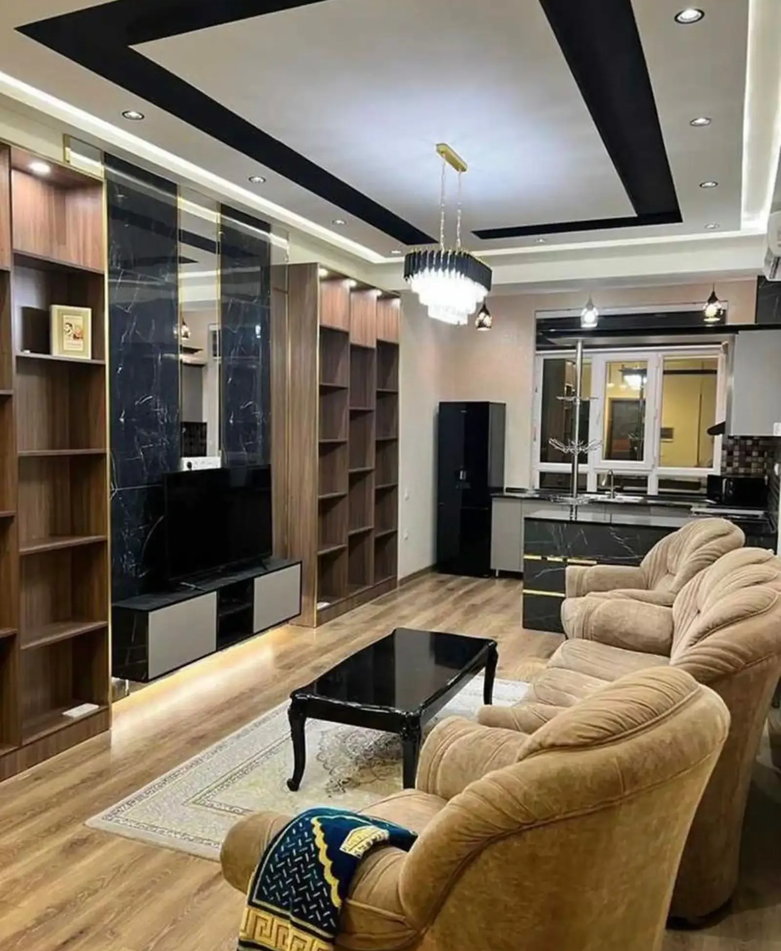 2-комн. квартира, 16 этаж, 54м², Шохмансур — фото 2
