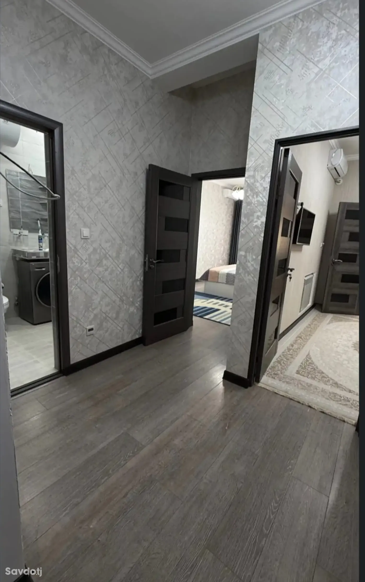 2-комн. квартира, 10 этаж, 50м², Сомони — фото 4