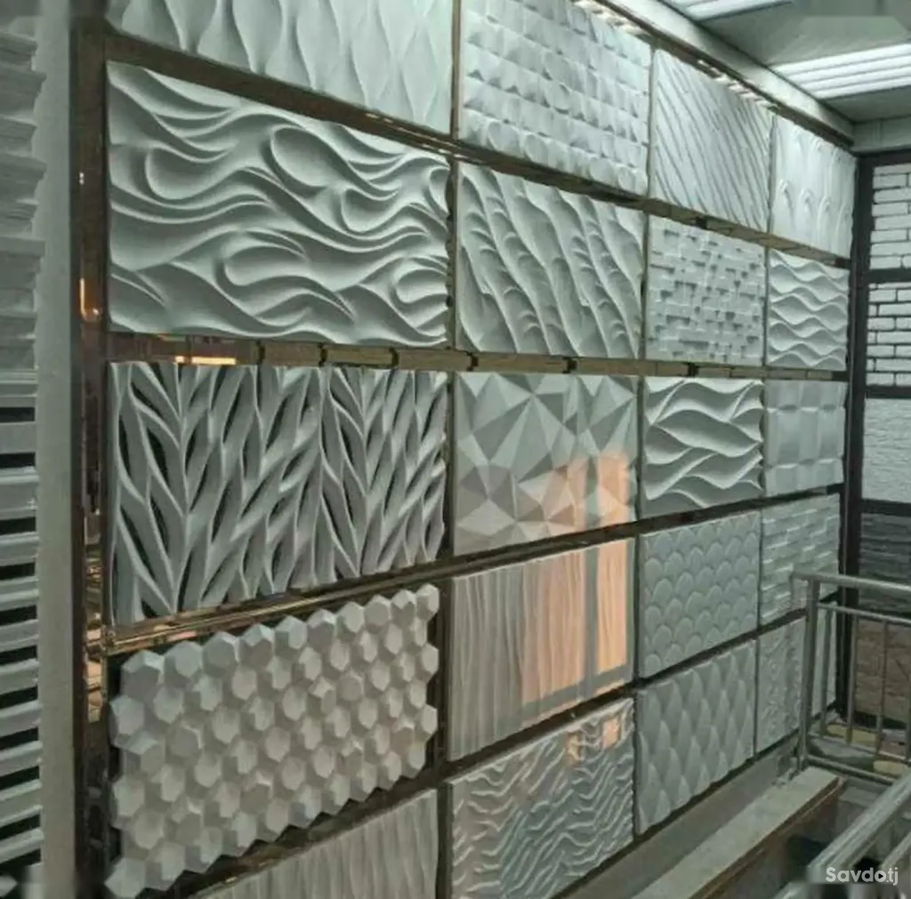 Гипсовые 3D панели