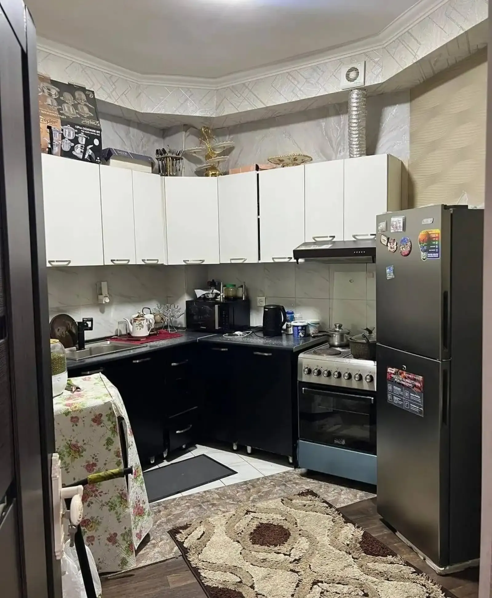 3-комн. квартира, 16 этаж, 62 м², Шохмансур — фото 2