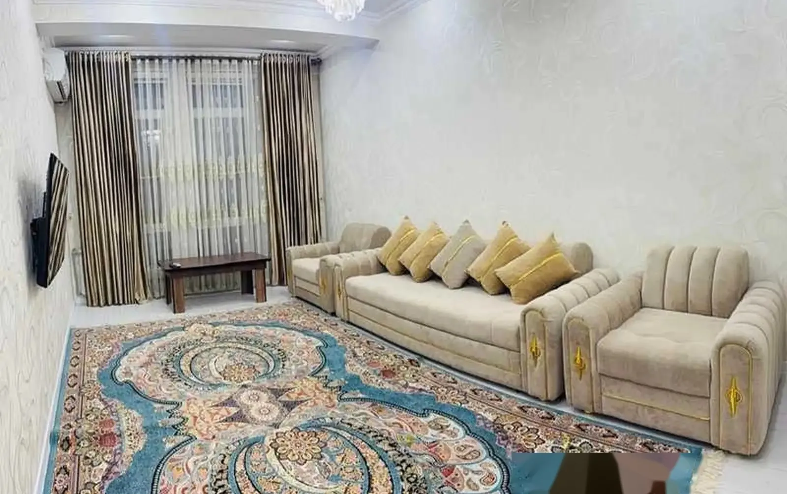 3-комн. квартира, 9 этаж, 87м², Сомони — фото 8