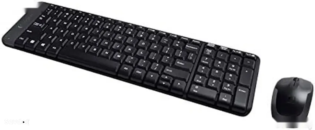 Комплект Logitech MK220 беспроводная клавиатура и мышь Black