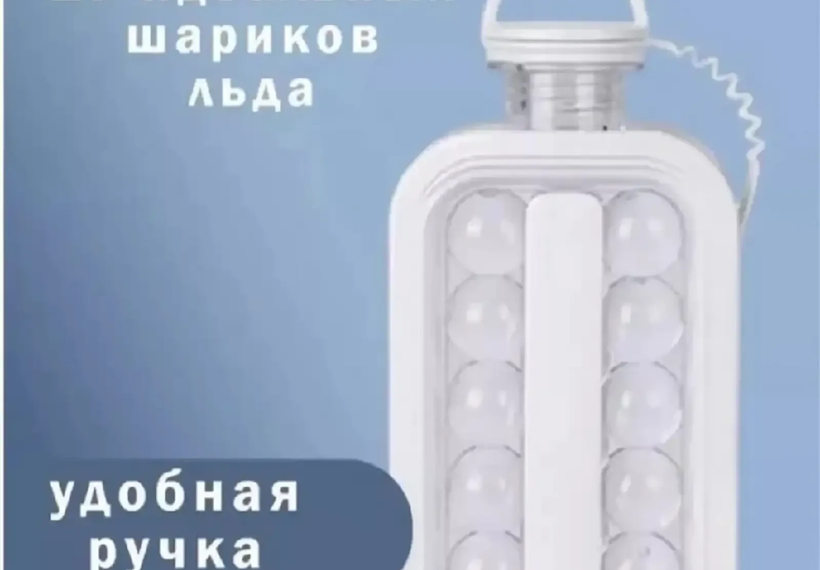 Форма бутылка для льда