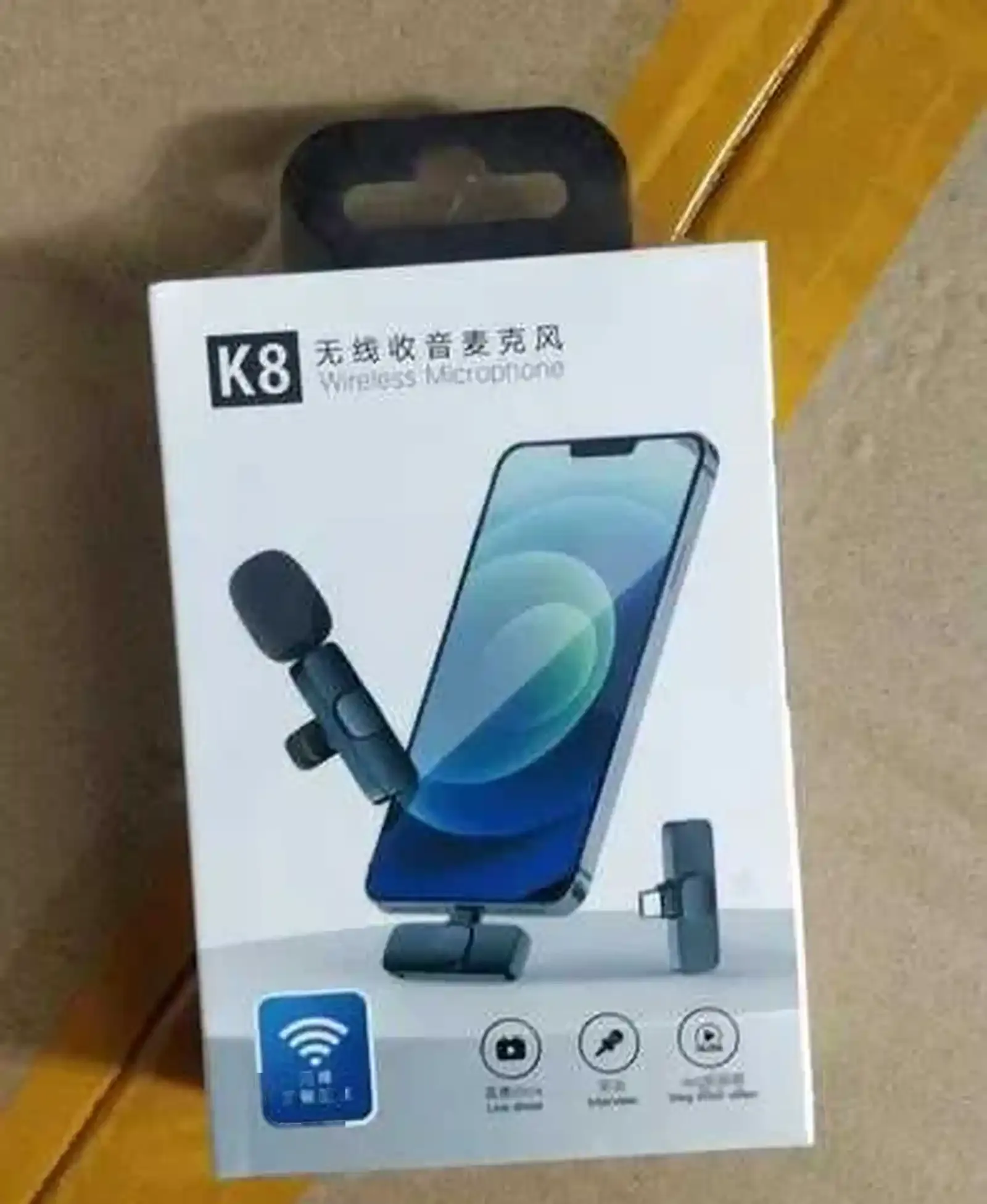 Профессиональный петличный микрофон K8