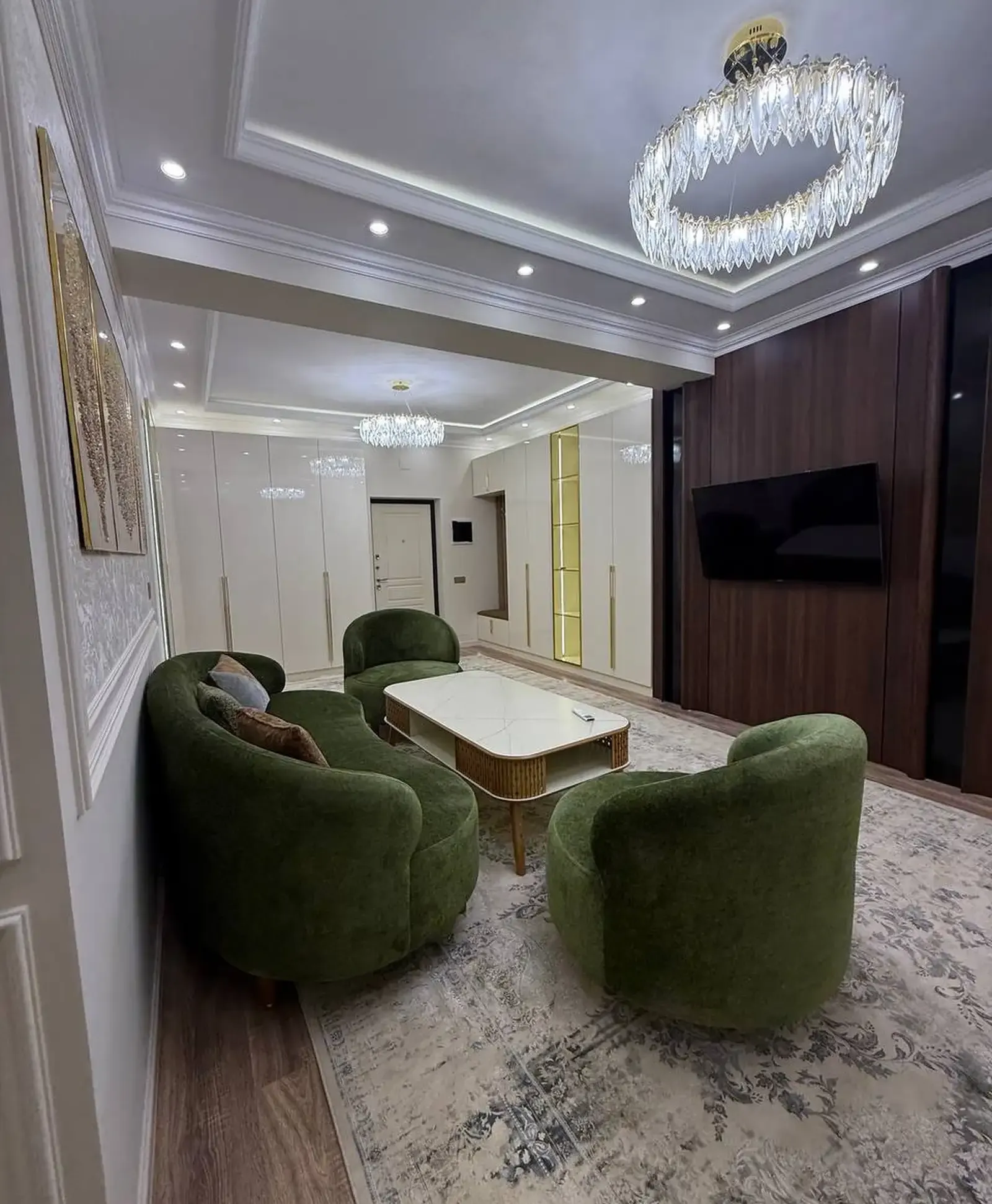 3-комн. квартира, 8 этаж, 132 м², Шохмансур, Бустон Сити — фото 3