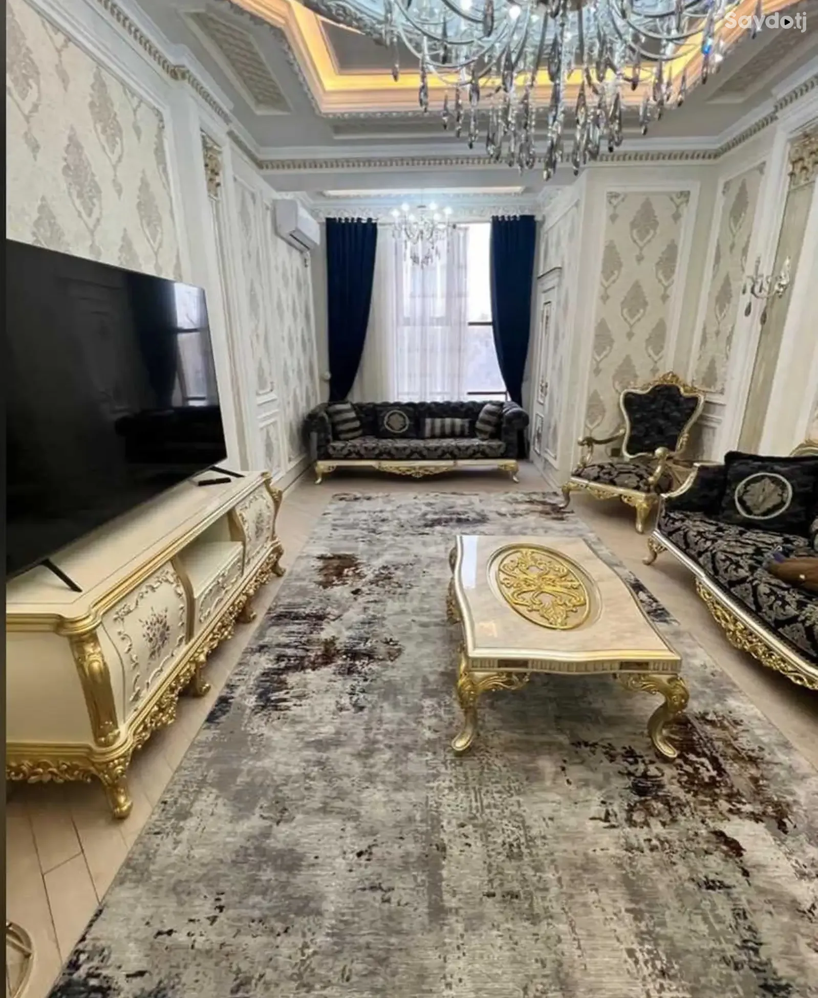 2-комн. квартира, 4 этаж, 95м², Сомони — фото 2