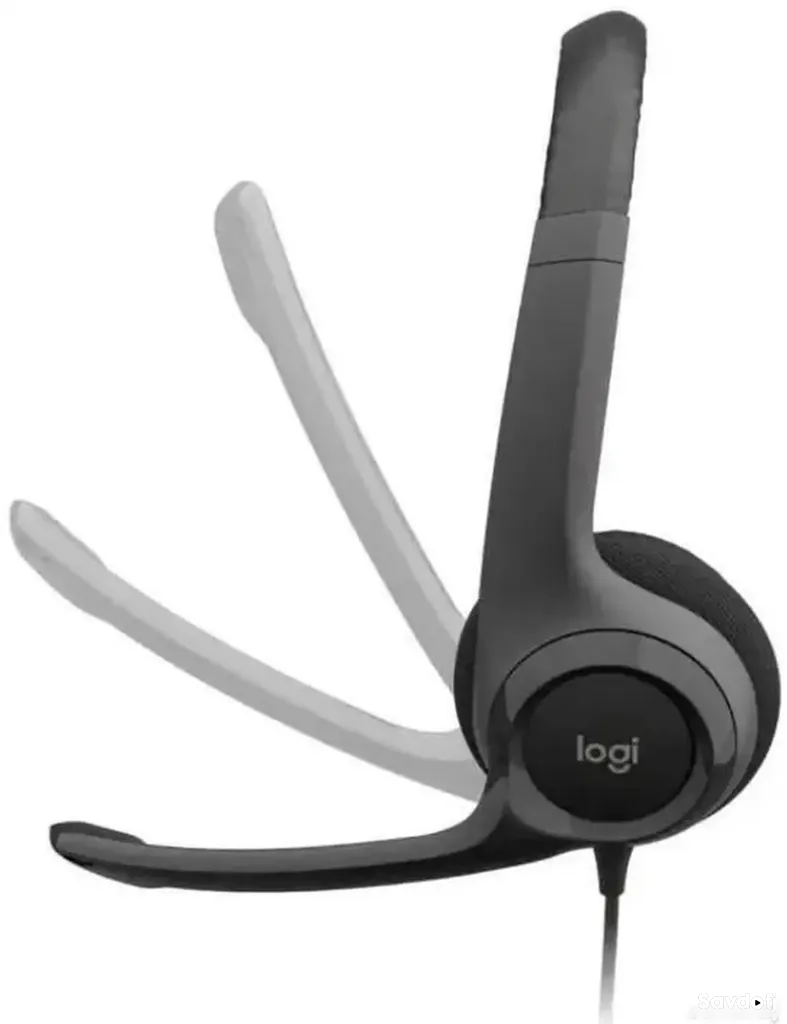 USB-гарнитура Logitech H390 Stereo Headset с шумоподавлением Black