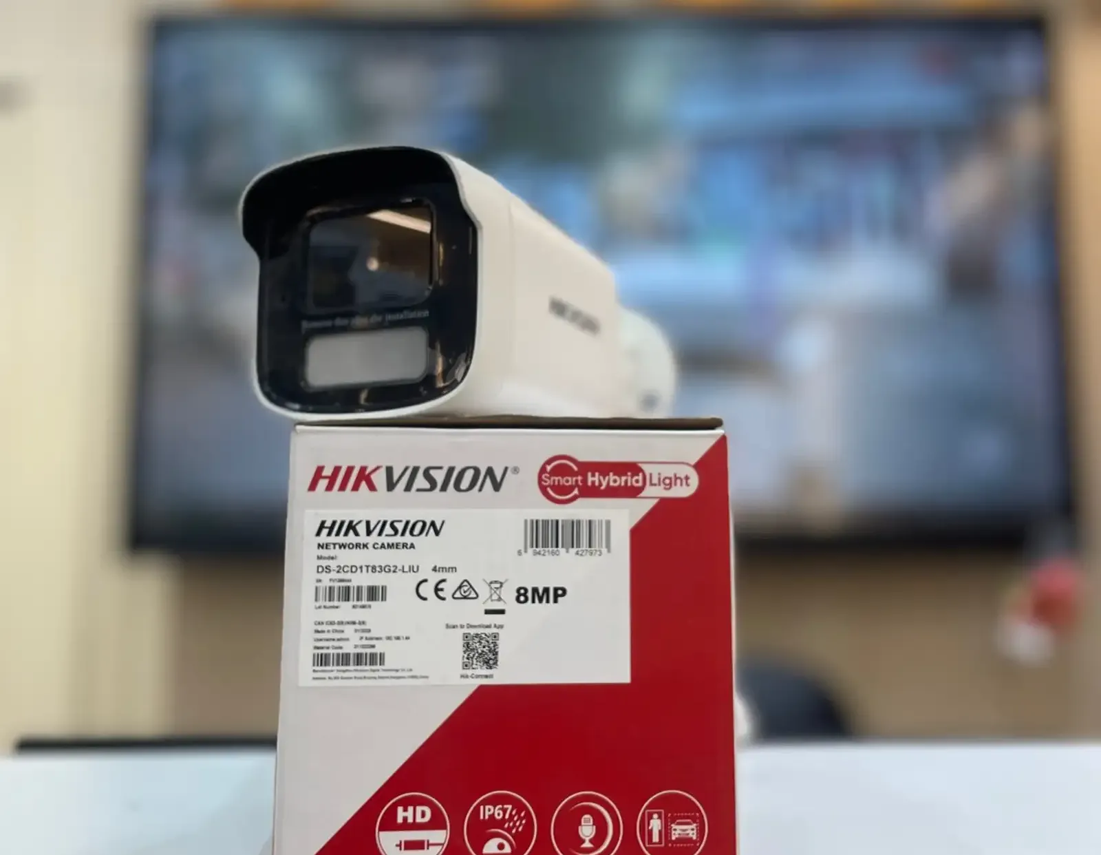 Камера Hikvision DS 2CD1T83G2 LIU IP камера 8 МП