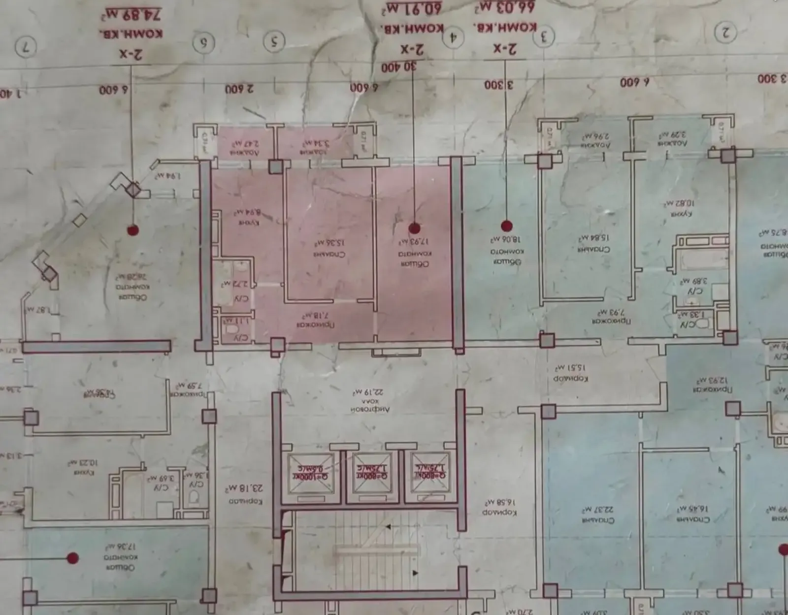 2-комн. квартира, 14 этаж, 61 м², Пайкари голубой экран — фото 4