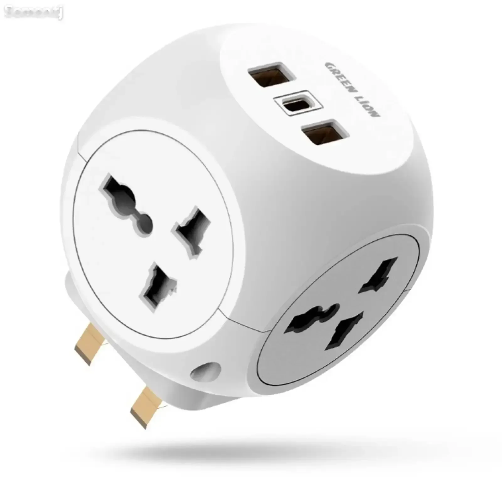 Сетевой фильтр Green Lion Multi Port Travel Adapter - White